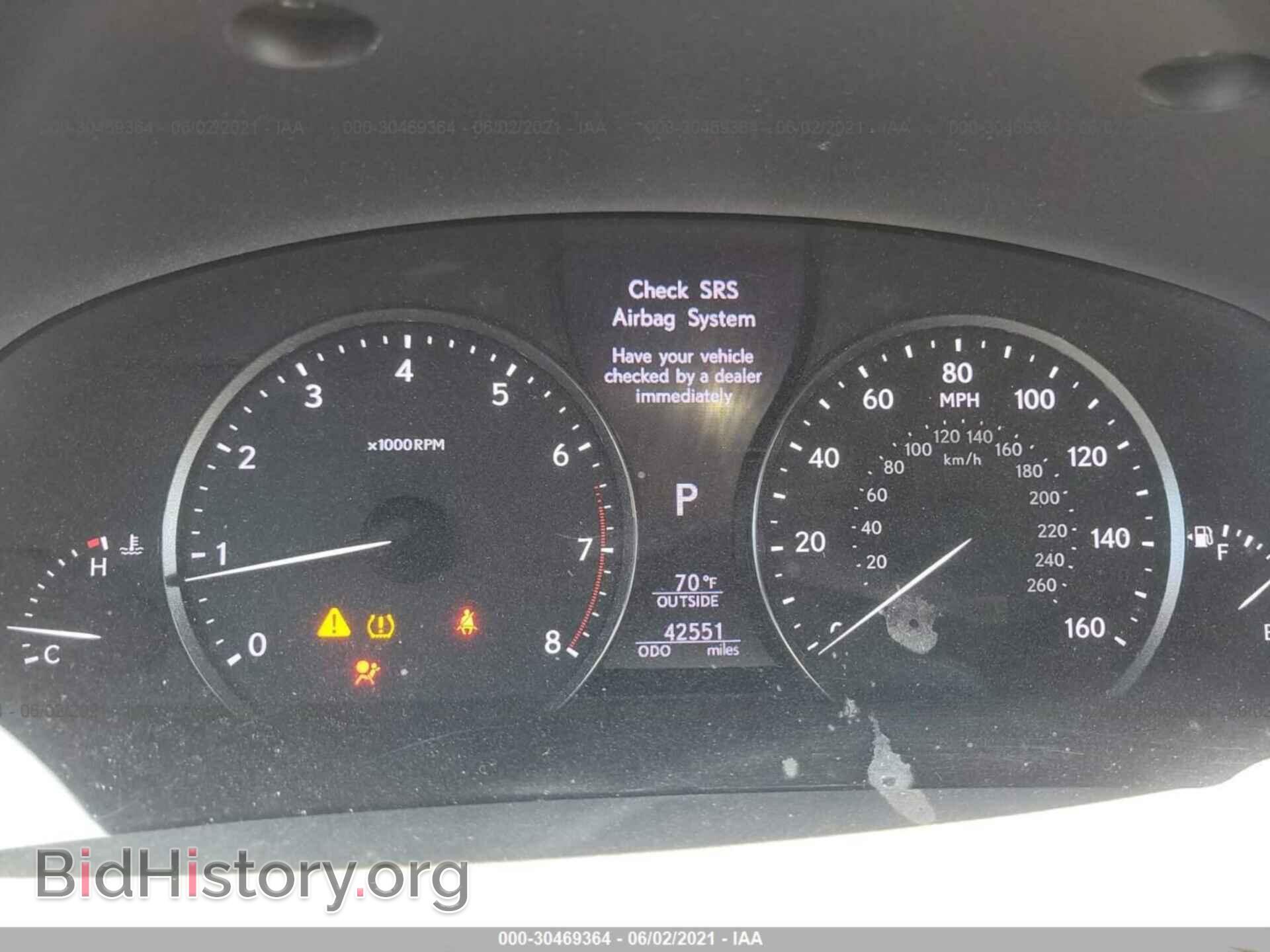 2013 LEXUS LS 460 - VIN: JTHCL5EF2D5018070 - Photo 7