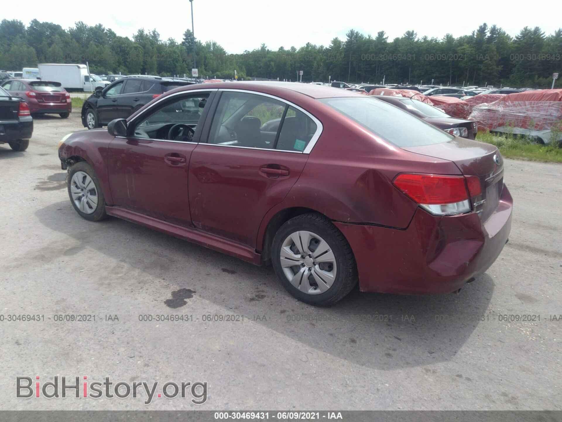 2010 SUBARU LEGACY - VIN: 4S3BMBA60A3210304 - Фото 3