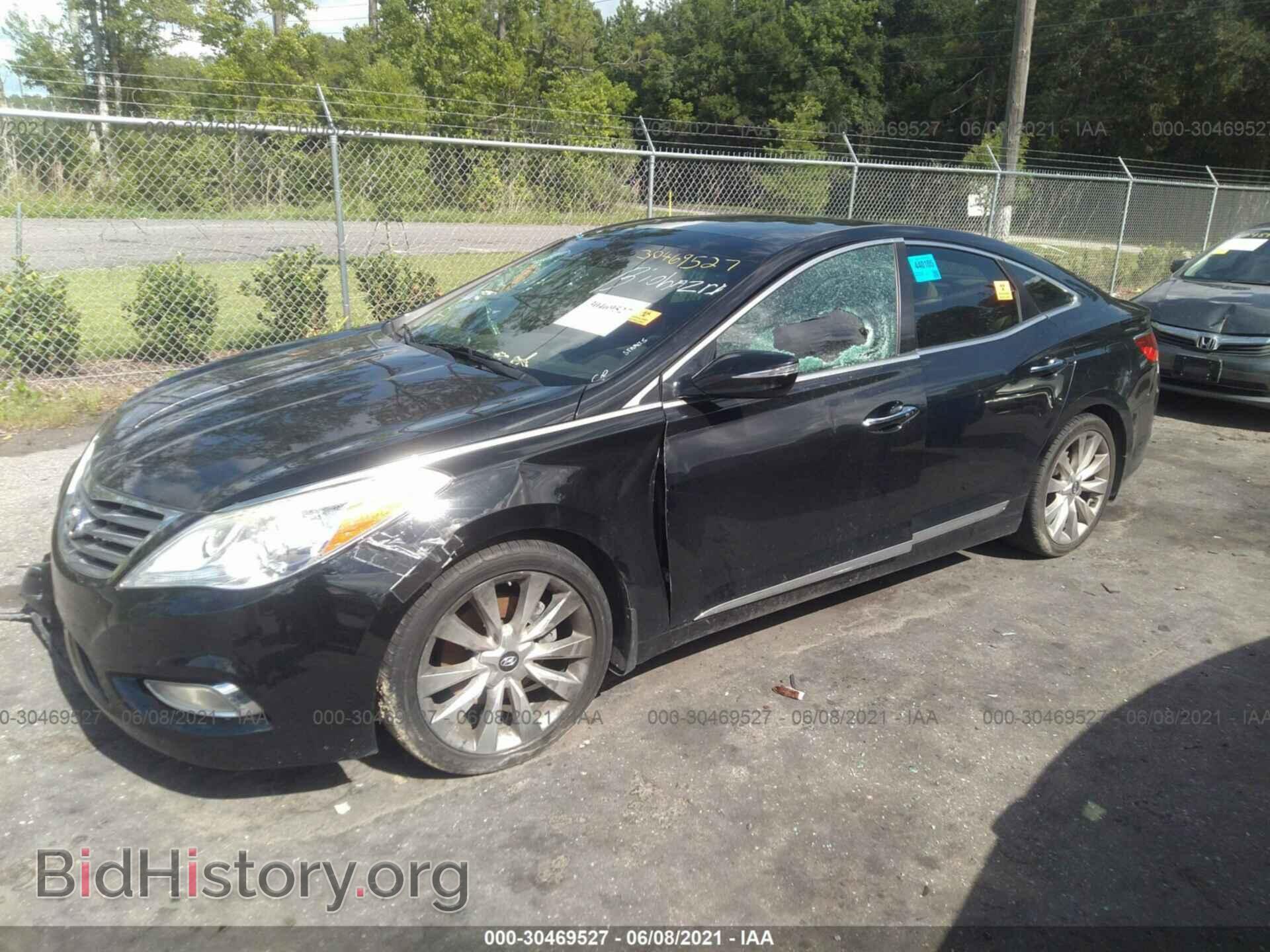 2012 HYUNDAI AZERA - VIN: KMHFH4JG2CA173468 - Фото 2