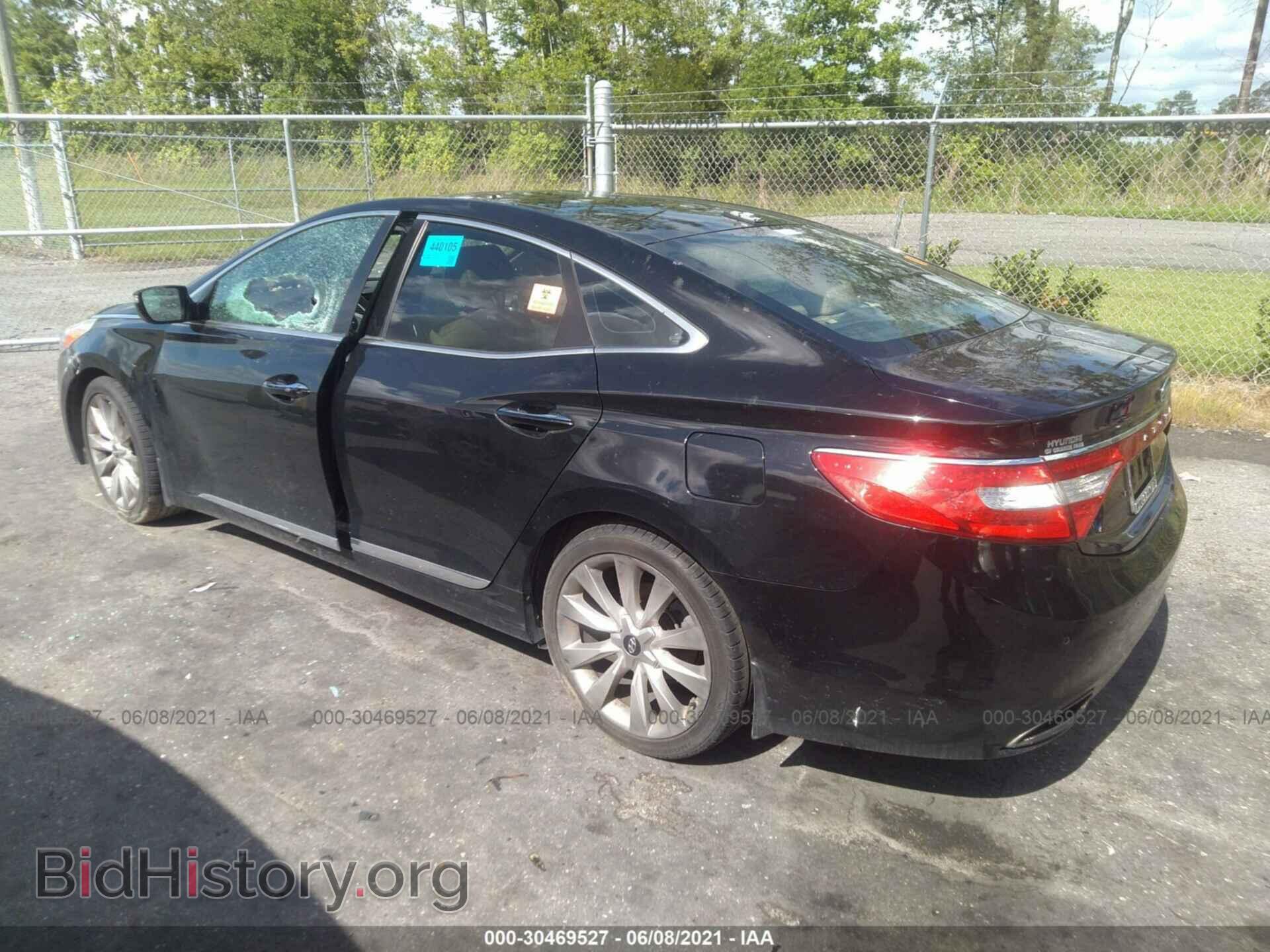2012 HYUNDAI AZERA - VIN: KMHFH4JG2CA173468 - Фото 3