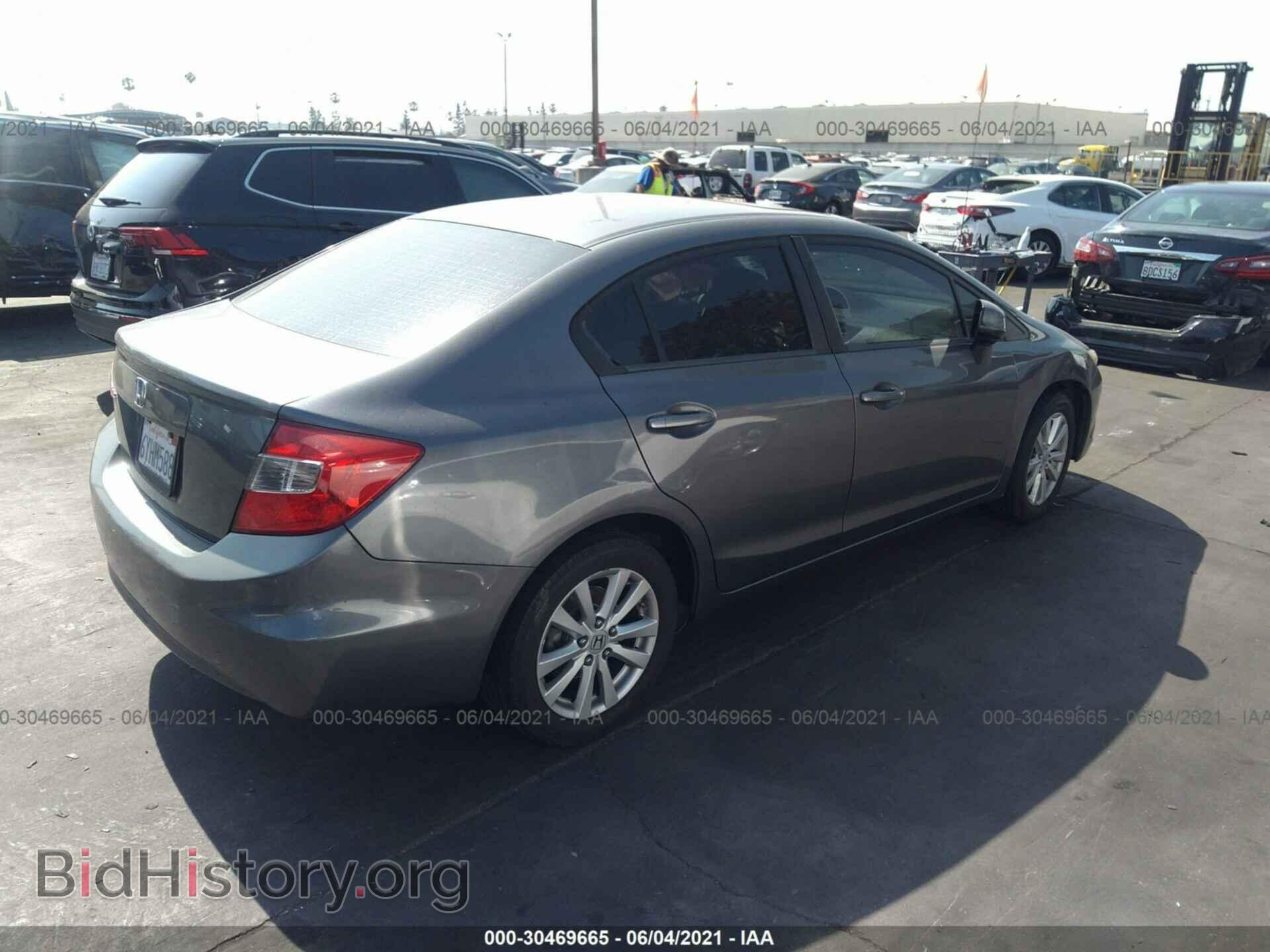 2012 HONDA CIVIC SDN - VIN: 19XFB2F82CE382038 - Фото 4