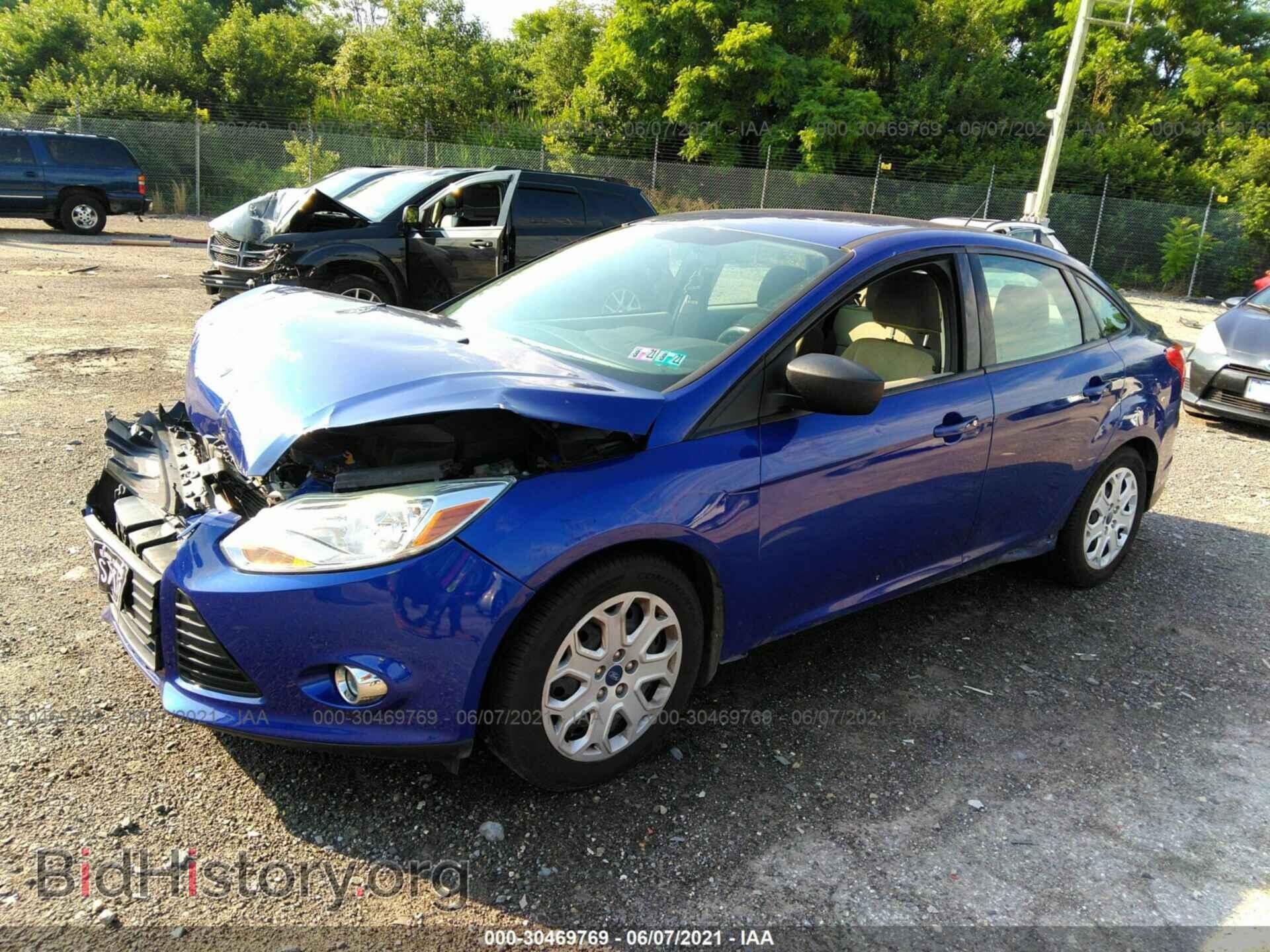 2012 FORD FOCUS - VIN: 1FAHP3F20CL455805 - Фото 2