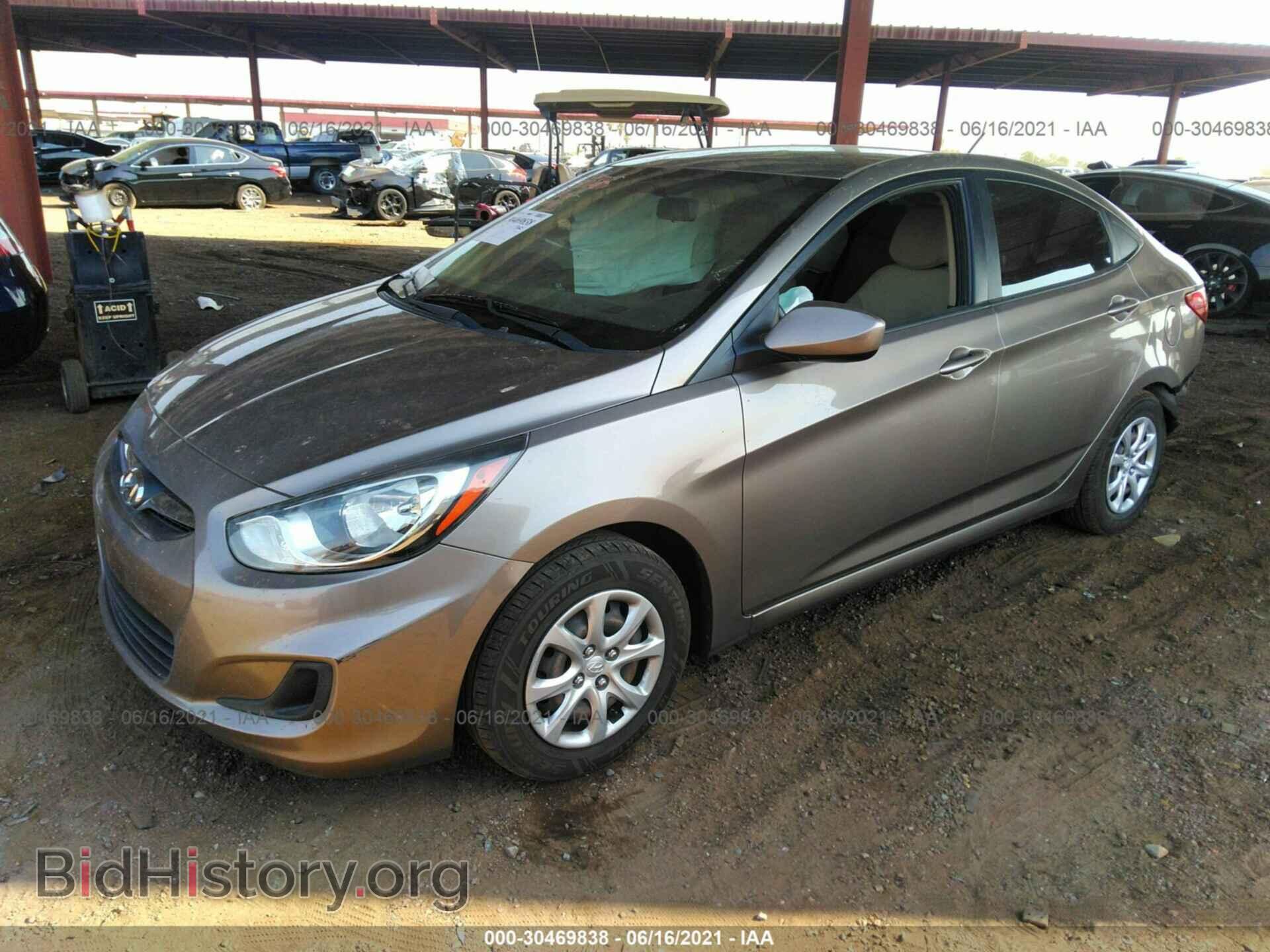 2014 HYUNDAI ACCENT - VIN: KMHCT4AEXEU659642 - Фото 2