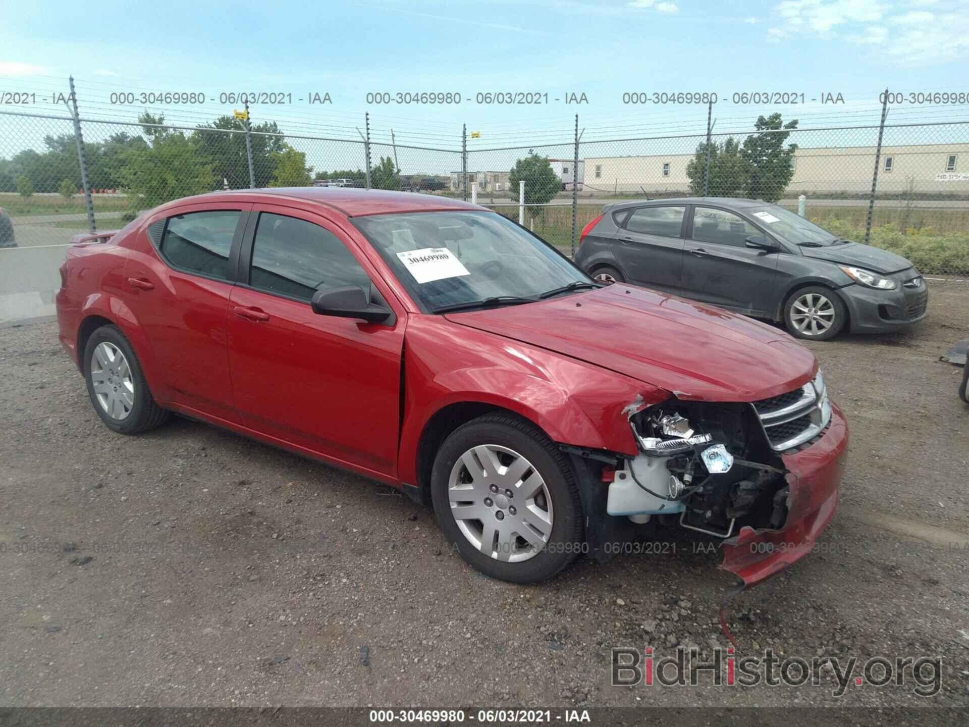 Photo 1C3CDZAB2EN149093 - DODGE AVENGER 2014