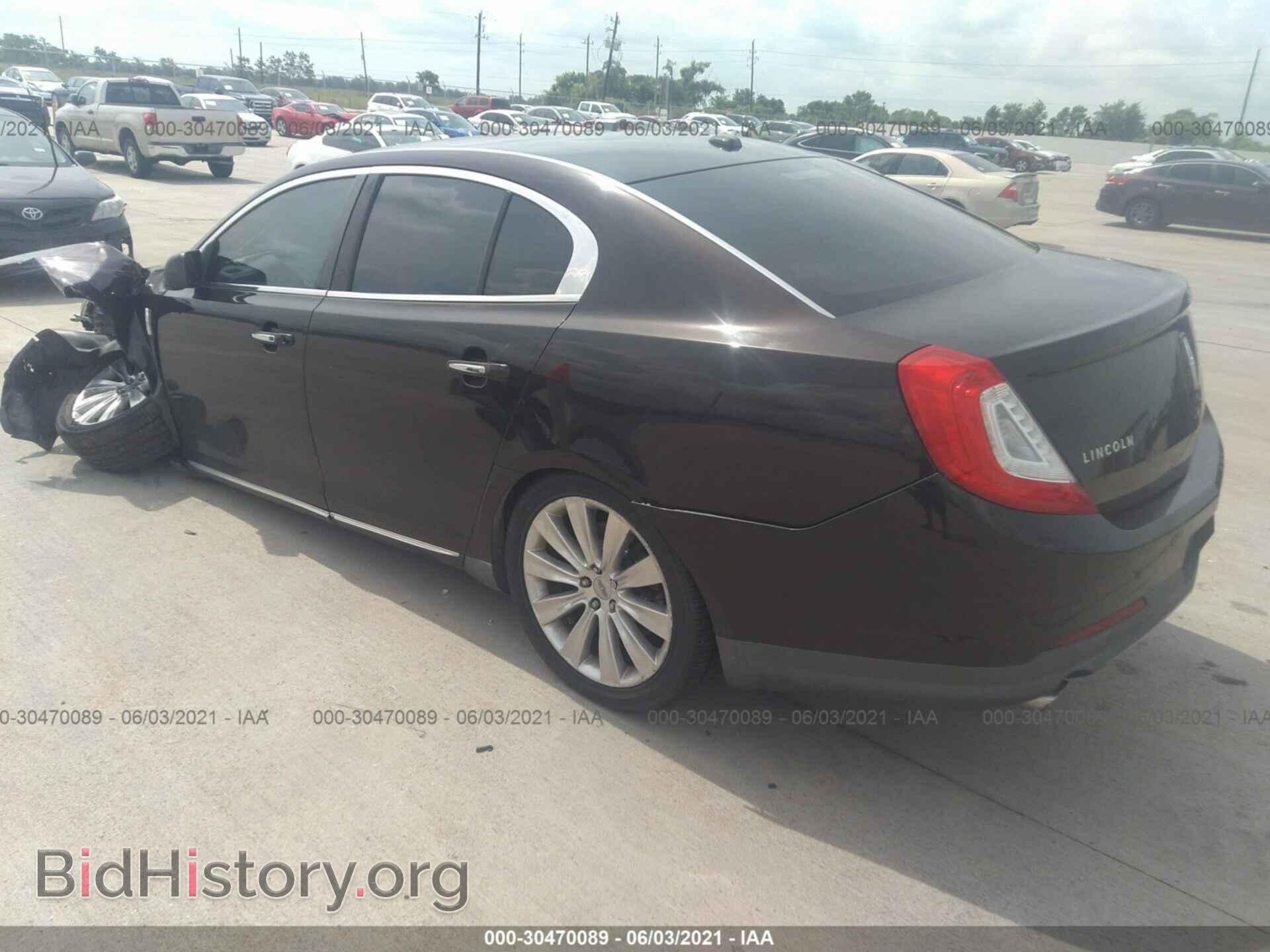 2013 LINCOLN MKS - VIN: 1LNHL9FT8DG600323 - Фото 3