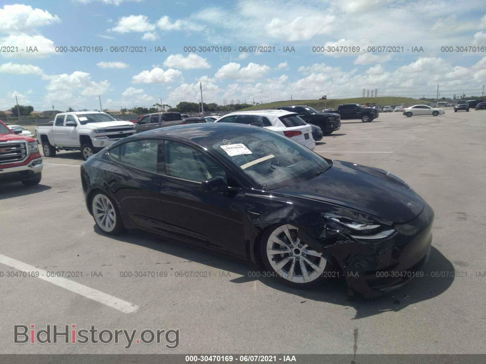 Photo 5YJ3E1EA3MF849908 - TESLA MODEL 3 2021