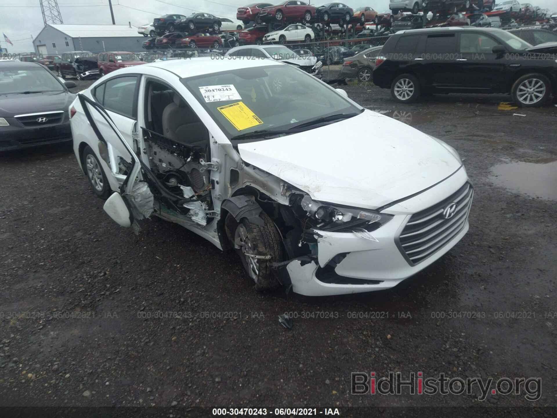 Фотография 5NPD74LF0HH163007 - HYUNDAI ELANTRA 2017