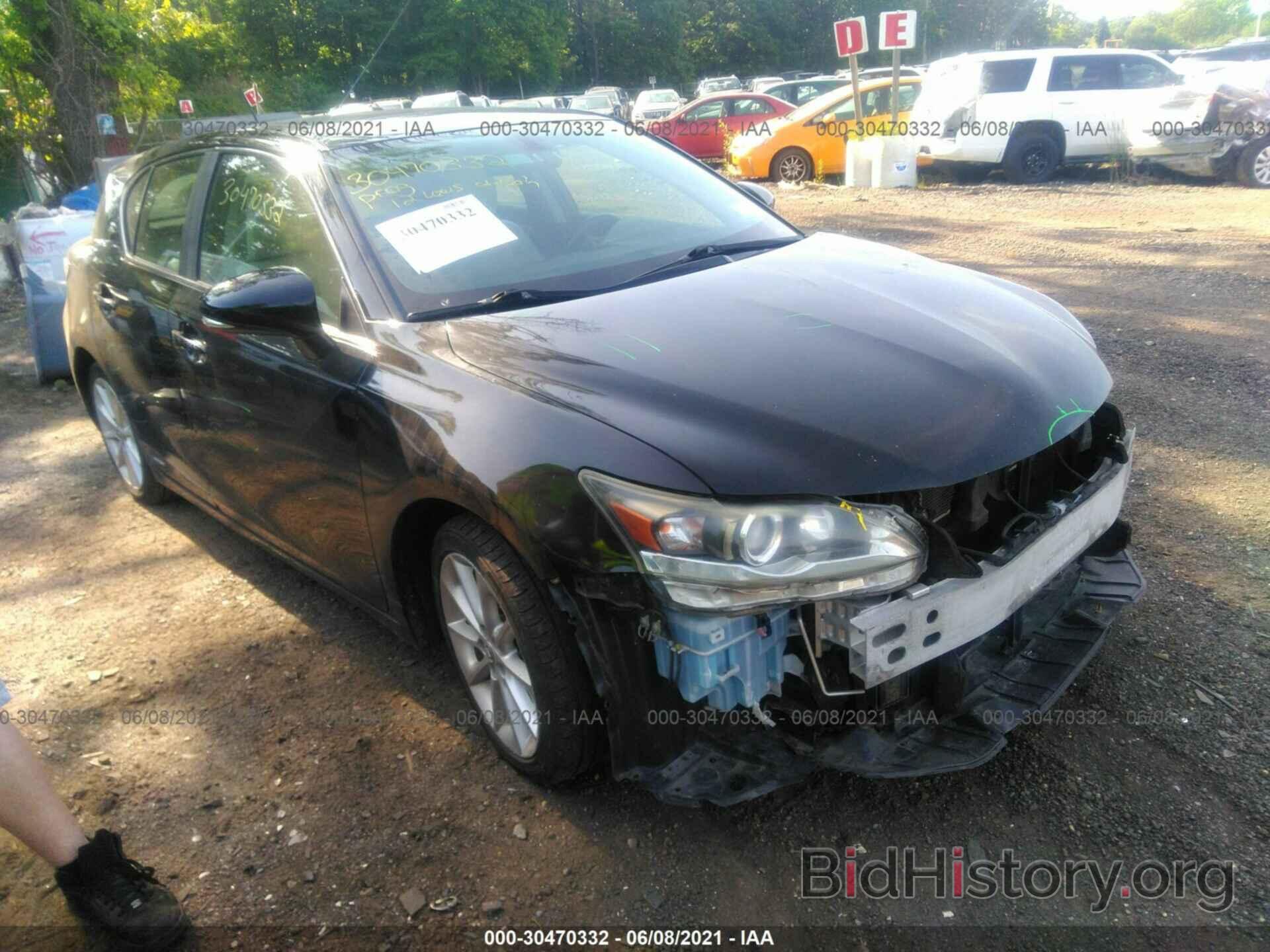 Photo JTHKD5BH3C2096033 - LEXUS CT 200H 2012