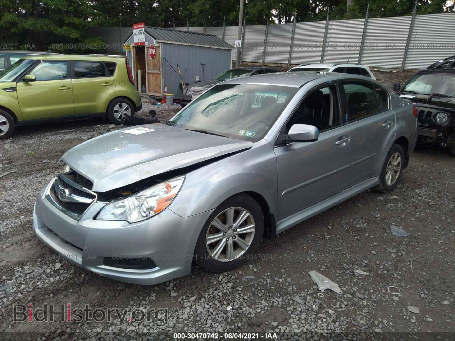 2012 SUBARU LEGACY - VIN: 4S3BMCC64C3025808 - Фото 2