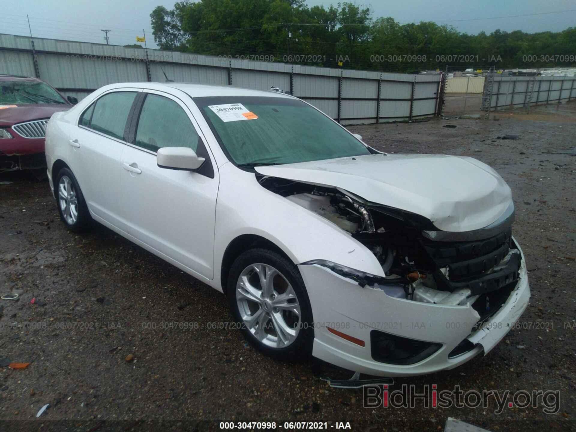 Photo 3FAHP0HG8CR258342 - FORD FUSION 2012