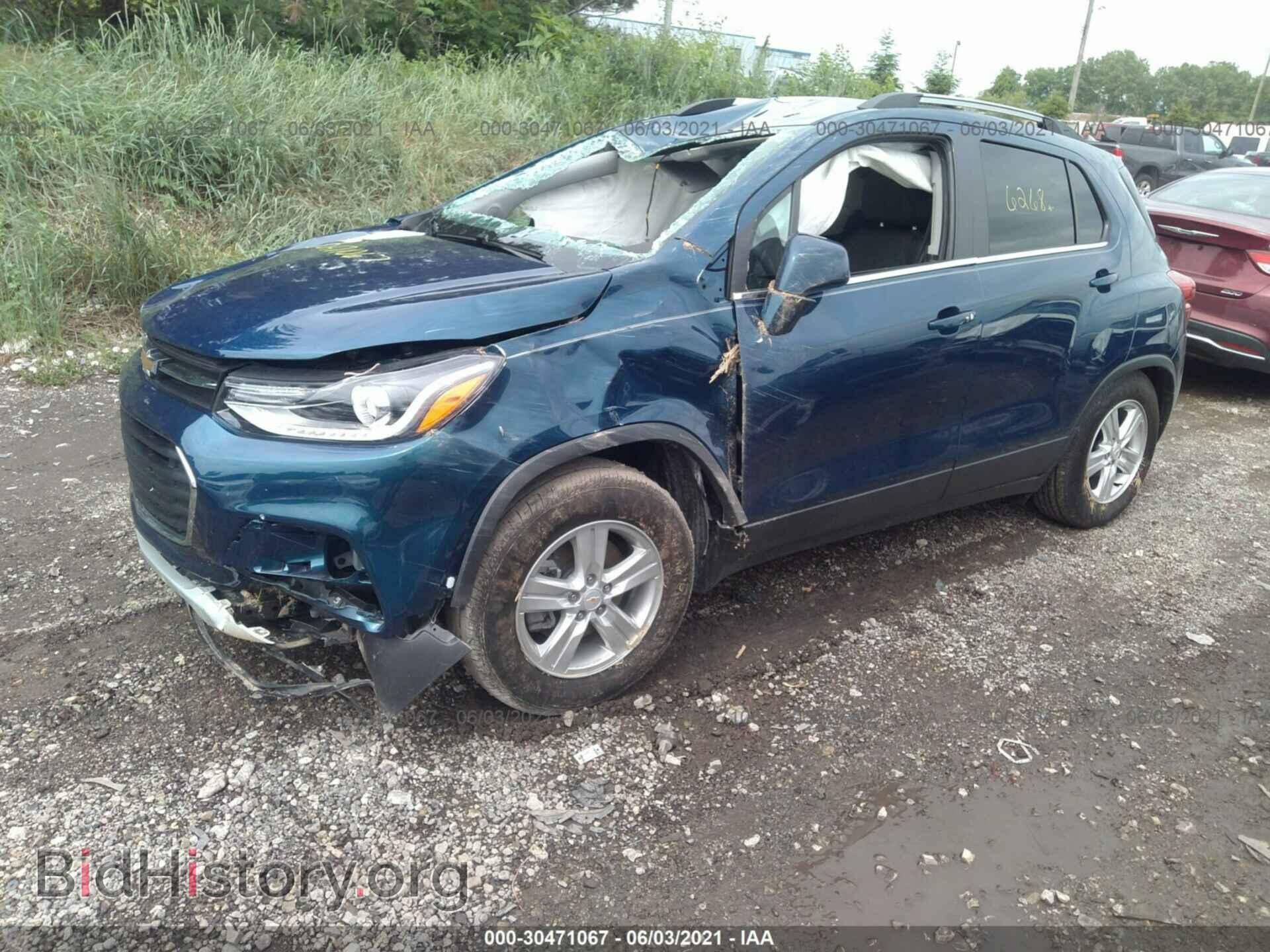 2020 CHEVROLET TRAX - VIN: KL7CJLSB6LB334260 - Фото 2