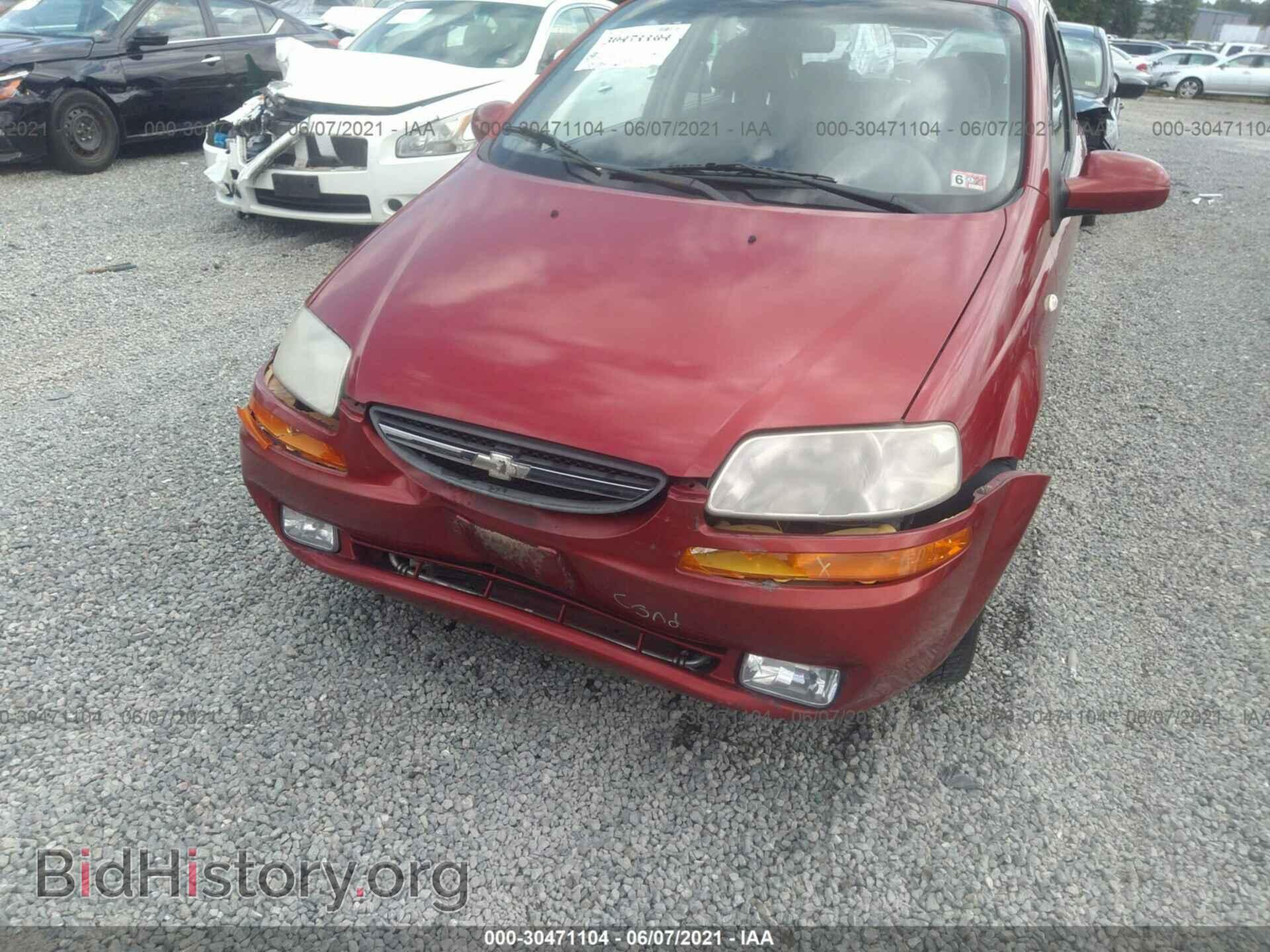 2008 CHEVROLET AVEO - VIN: KL1TD66688B198768 - Фото 6