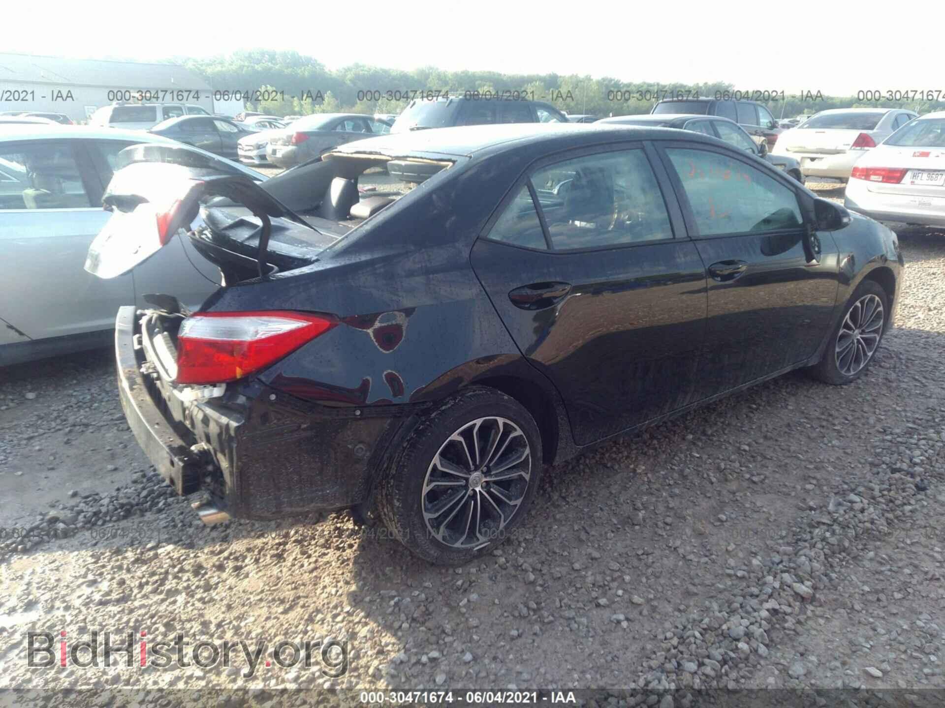 2014 TOYOTA COROLLA - VIN: 2T1BURHE2EC045875 - Фото 4