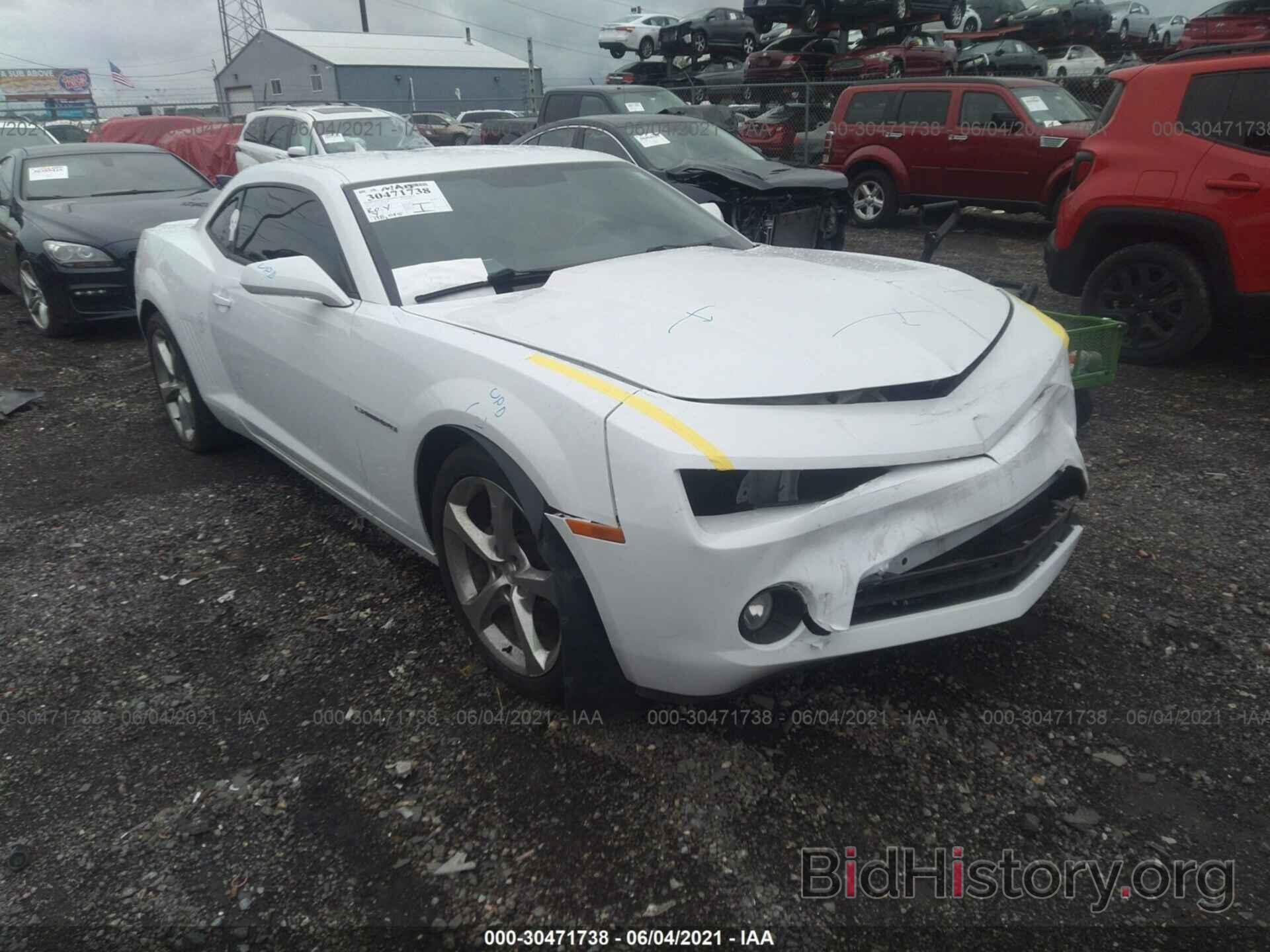 Photo 2G1FB1E36D9239893 - CHEVROLET CAMARO 2013