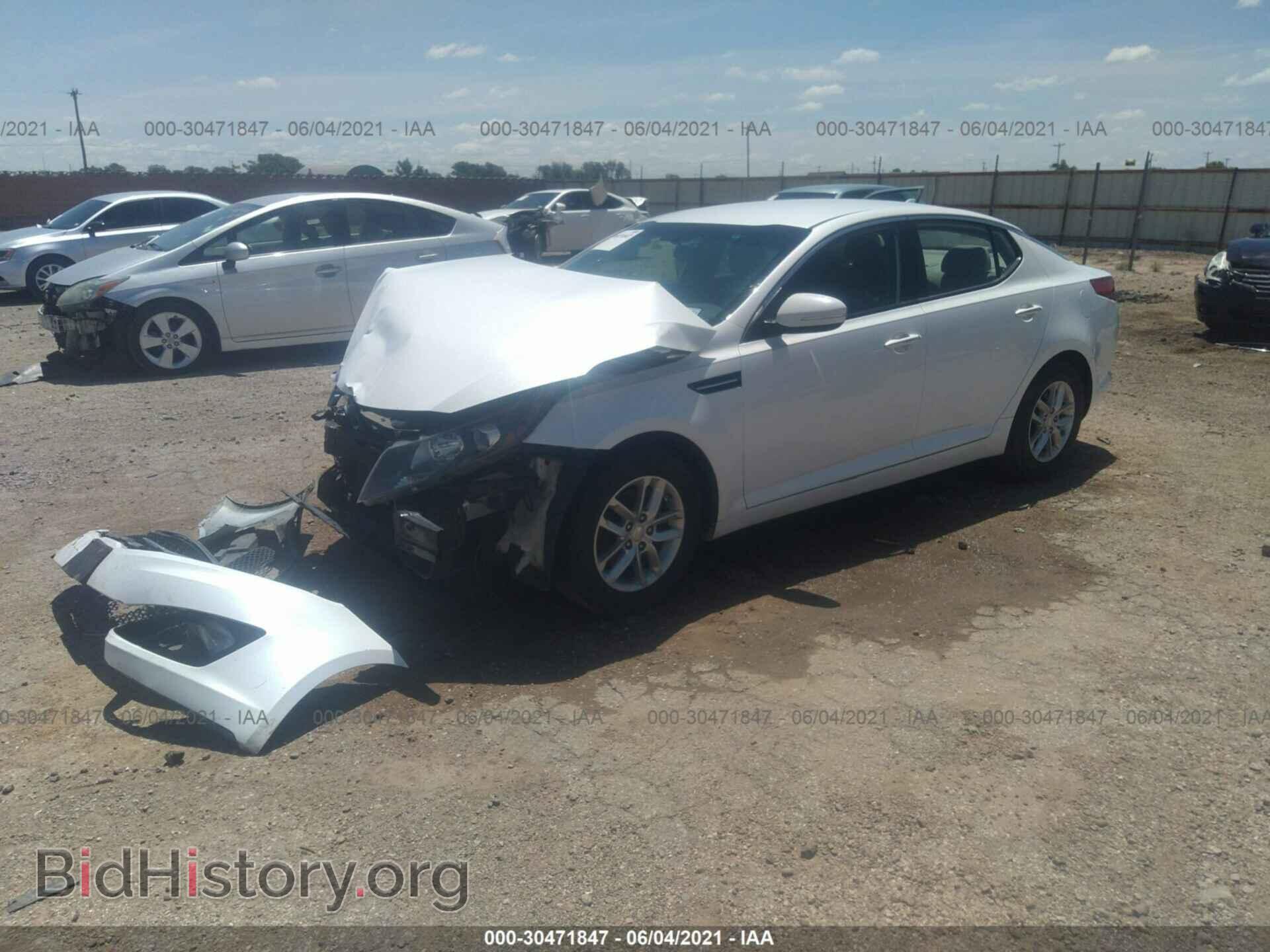 2013 KIA OPTIMA - VIN: KNAGM4A71D5419535 - Photo 2