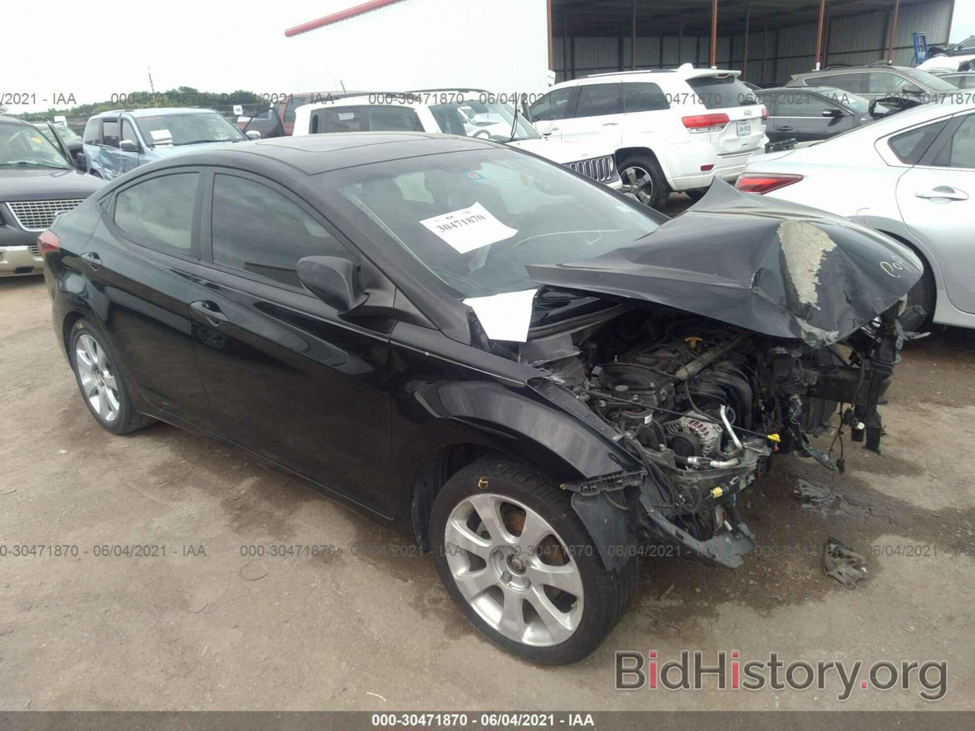 Photo KMHDH4AE2CU247962 - HYUNDAI ELANTRA 2012