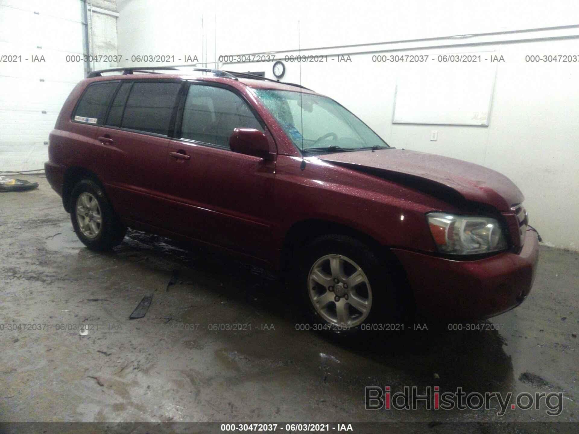 Photo JTEEP21A270211047 - TOYOTA HIGHLANDER 2007