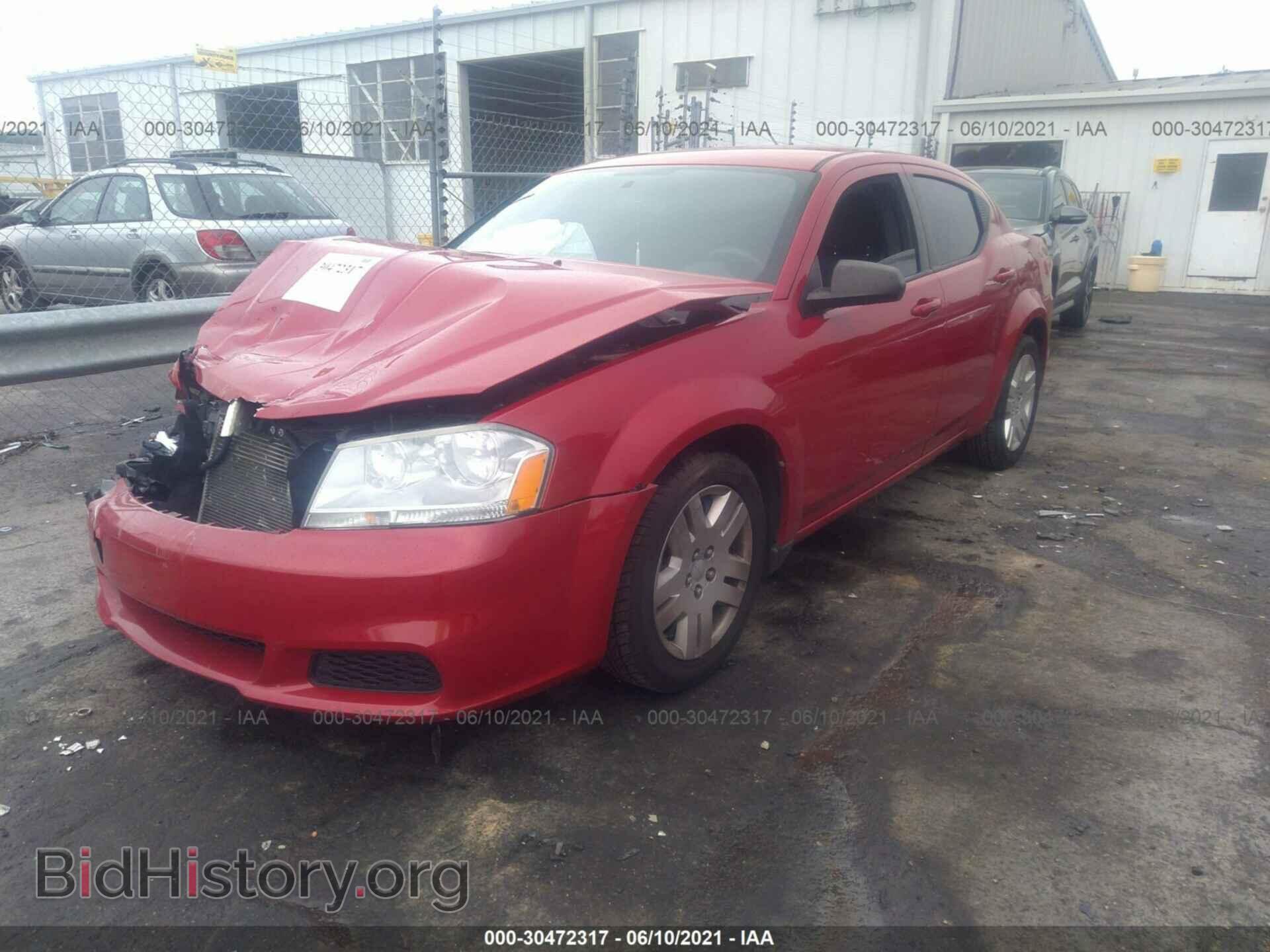 2013 DODGE AVENGER - VIN: 1C3CDZAB9DN619960 - Фото 2