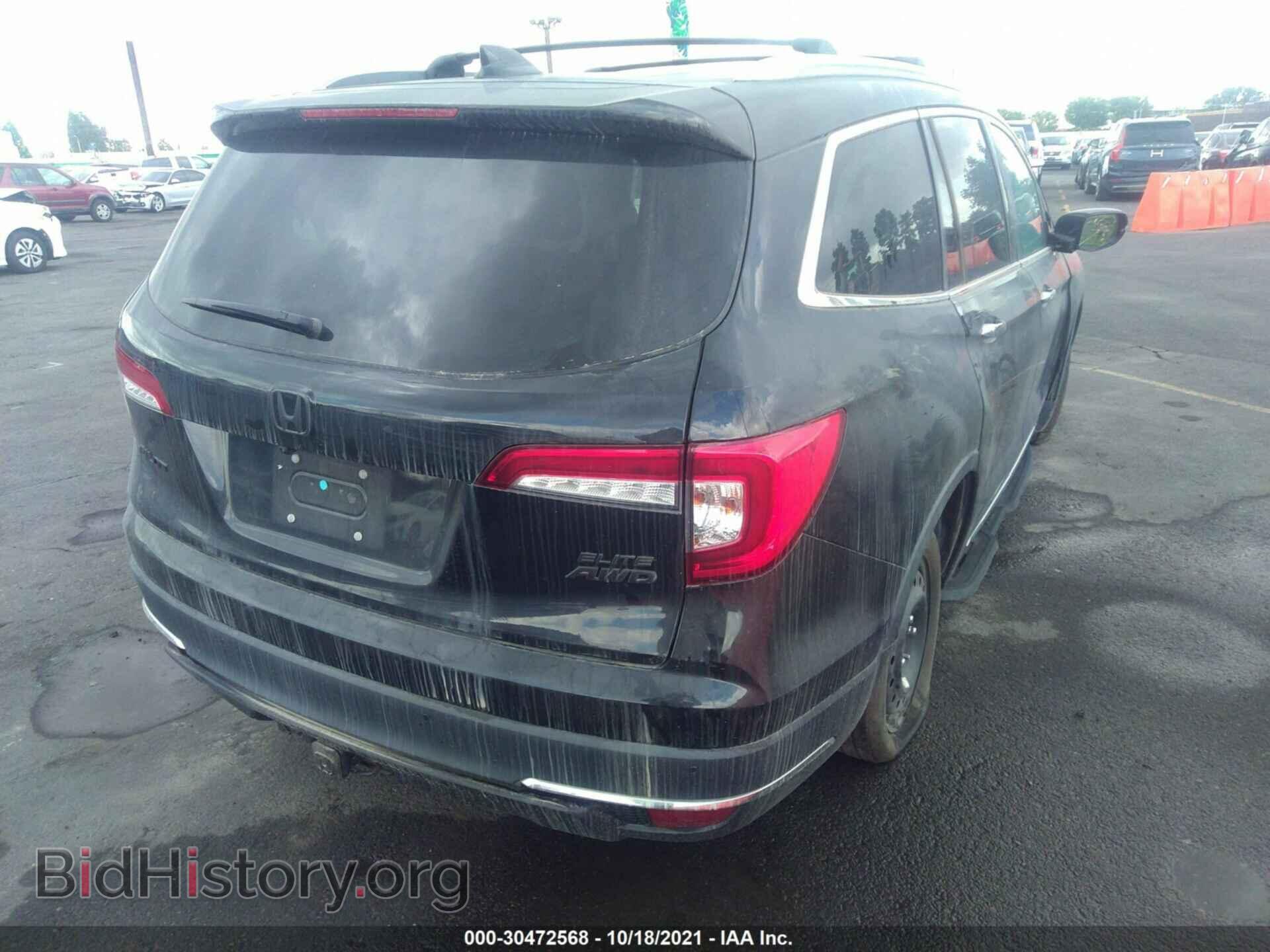 2019 HONDA PILOT - VIN: 5FNYF6H07KB007699 - Фото 4