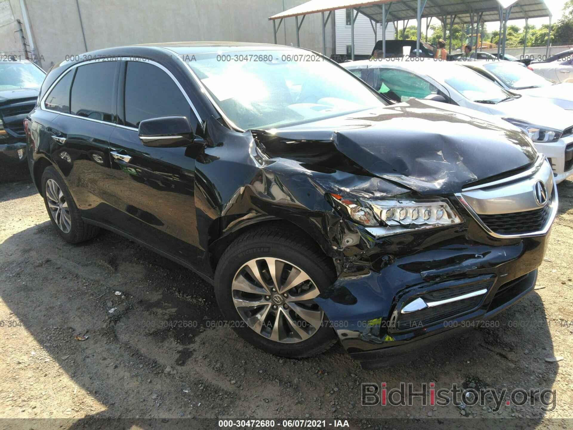 Photo 5FRYD4H43GB057325 - ACURA MDX 2016