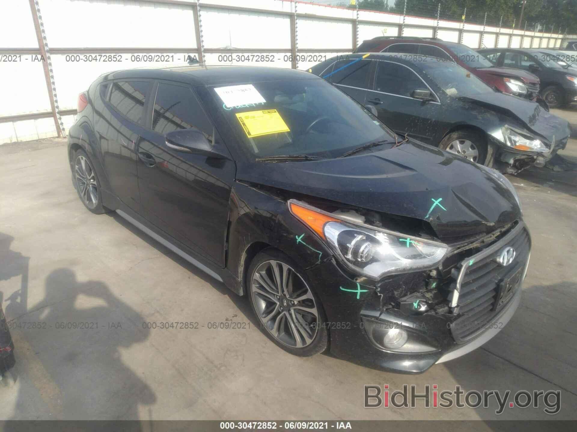 Фотография KMHTC6AE6GU273010 - HYUNDAI VELOSTER 2016