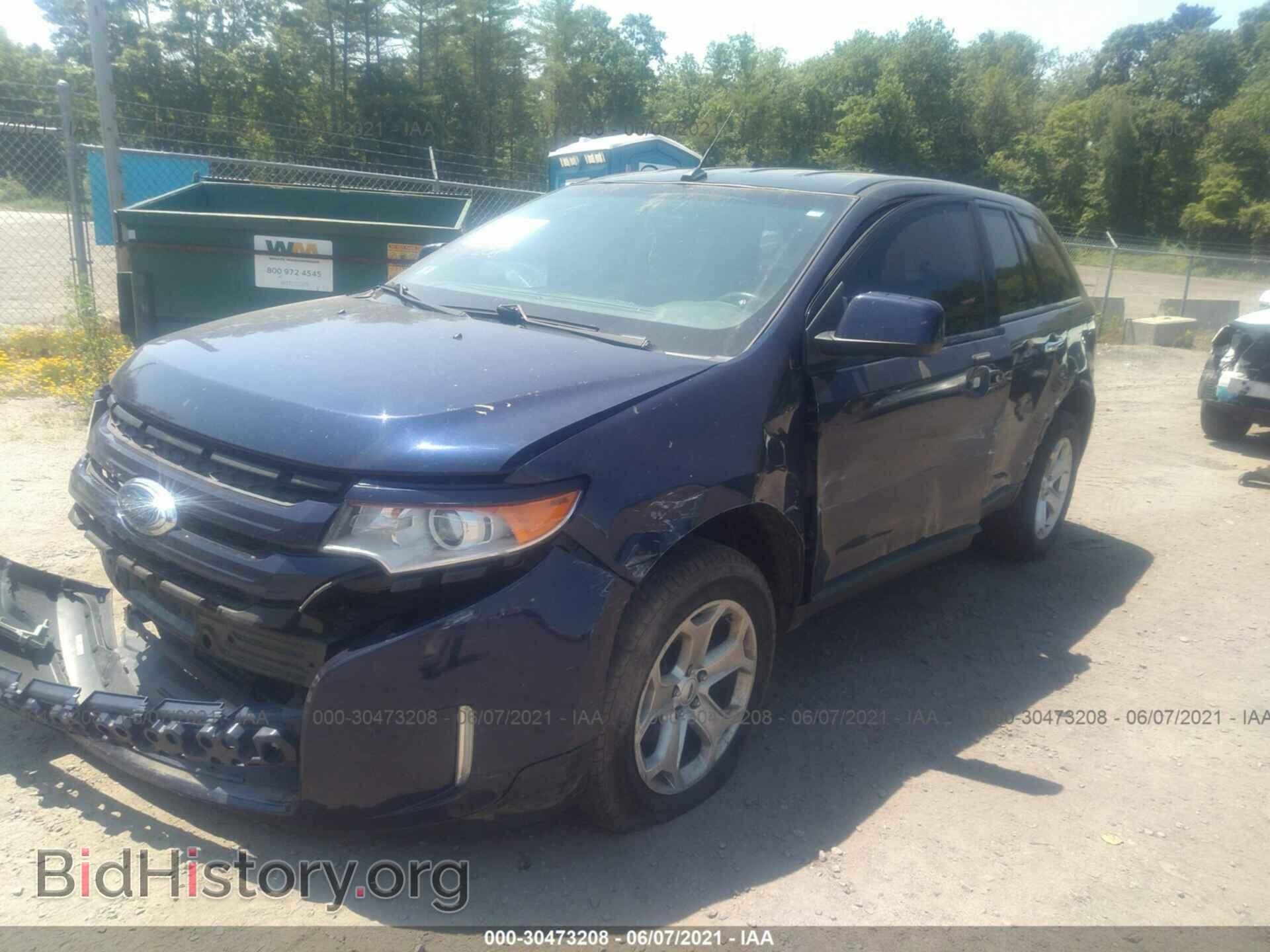 2011 FORD EDGE - VIN: 2FMDK4JC8BBA36673 - Фото 2