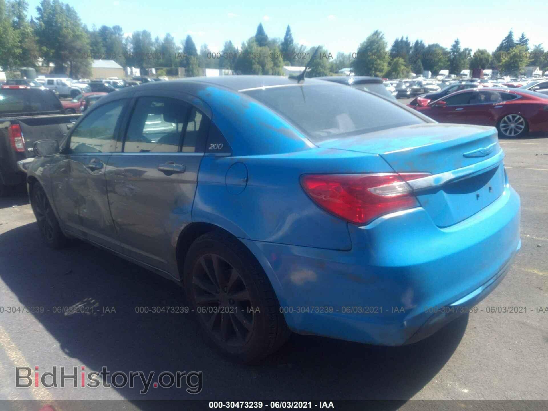 2013 CHRYSLER 200 - VIN: 1C3CCBBB2DN577849 - Фото 3