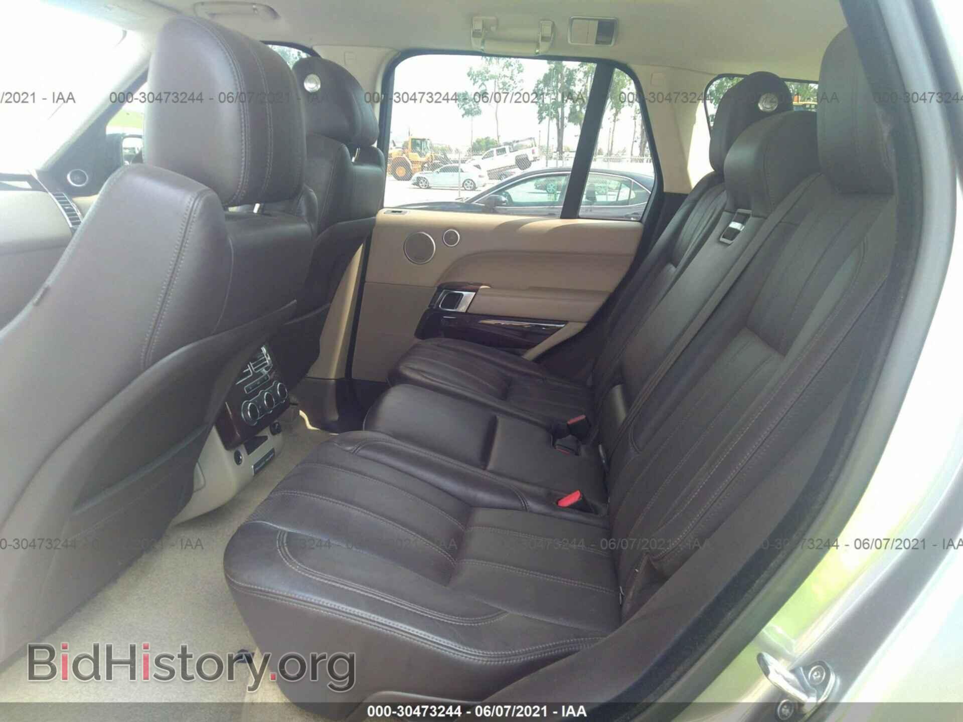 2013 LAND ROVER RANGE ROVER - VIN: SALGS2DF1DA114245 - Фото 8