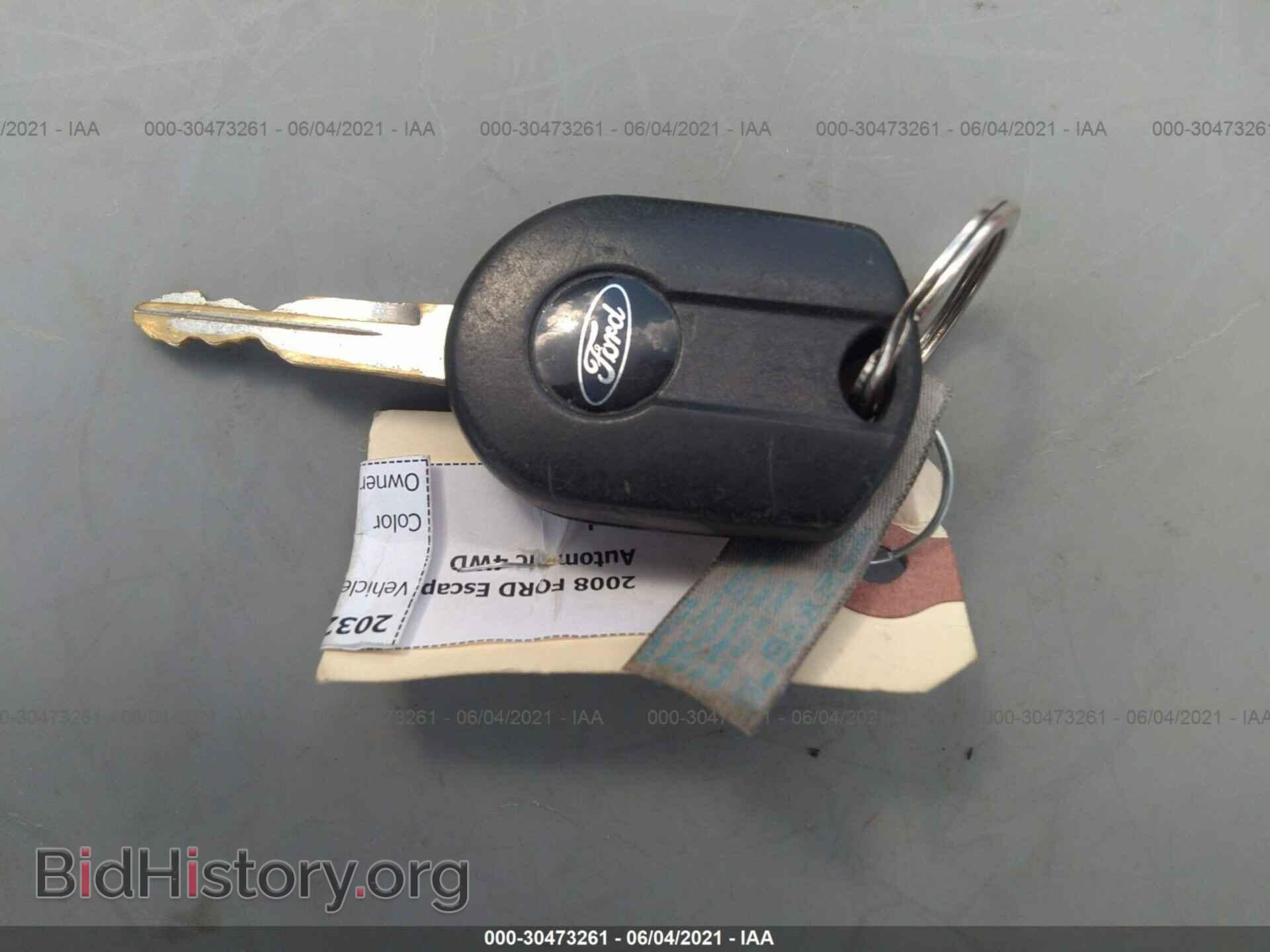 2008 FORD ESCAPE - VIN: 1FMCU93108KA26765 - Фото 11