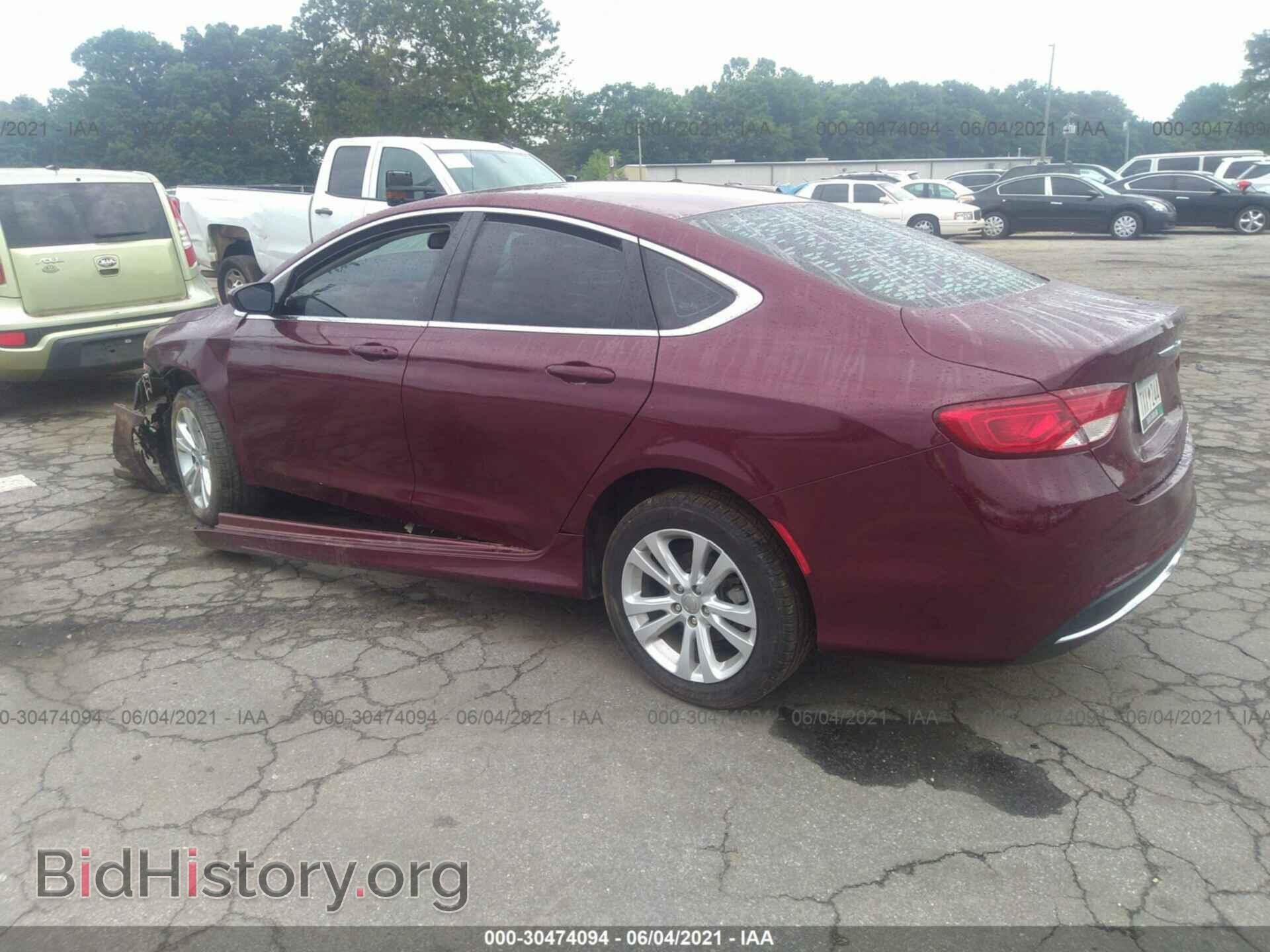 2016 CHRYSLER 200 - VIN: 1C3CCCAB3GN138557 - Фото 3