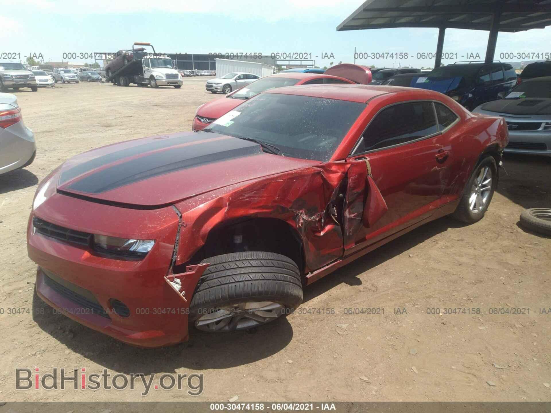 2015 CHEVROLET CAMARO - VIN: 2G1FB1E32F9155699 - Фото 2