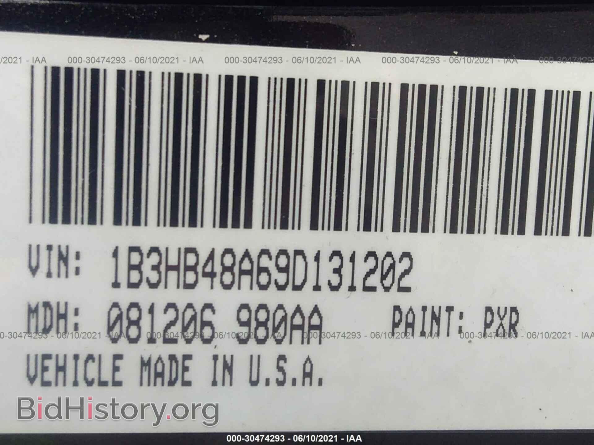 2009 DODGE CALIBER - VIN: 1B3HB48A69D131202 - Фото 9