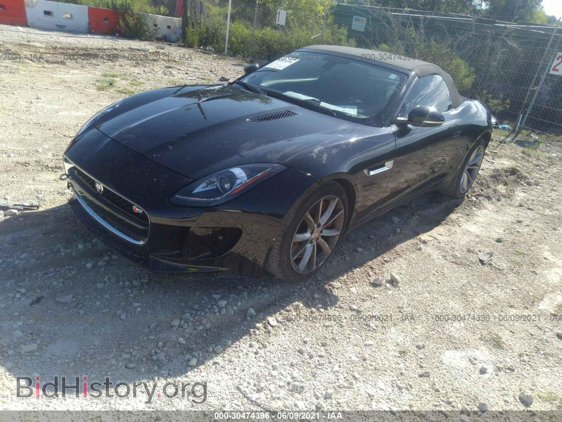 2014 JAGUAR F-TYPE - VIN: SAJWA6FC1E8K08166 - Фото 2