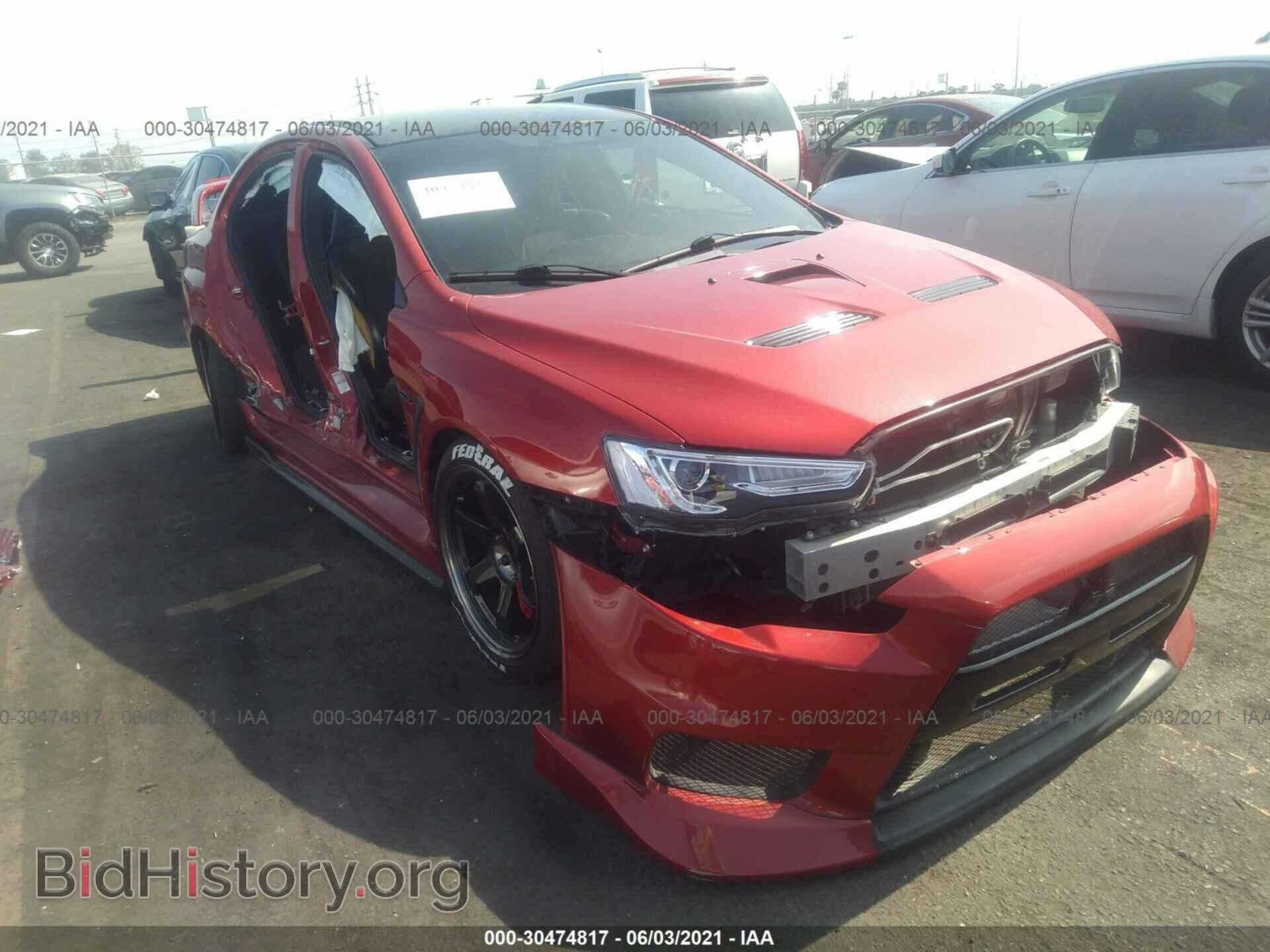 Photo JA32W7FV3FU028507 - MITSUBISHI LANCER EVOLUTION 2015