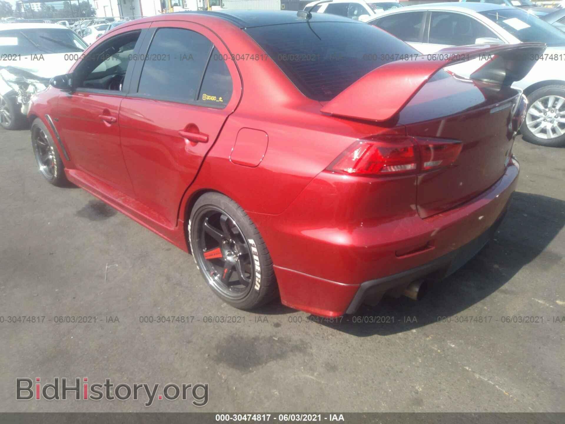 2015 MITSUBISHI LANCER EVOLUTION - VIN: JA32W7FV3FU028507 - Фото 3