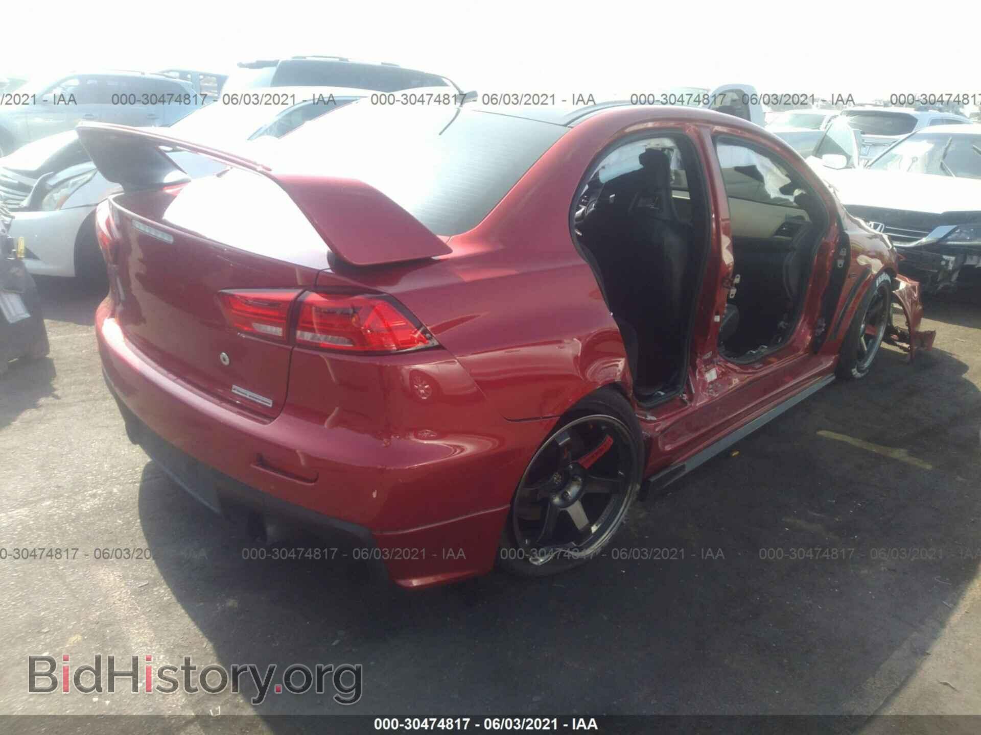 2015 MITSUBISHI LANCER EVOLUTION - VIN: JA32W7FV3FU028507 - Фото 4