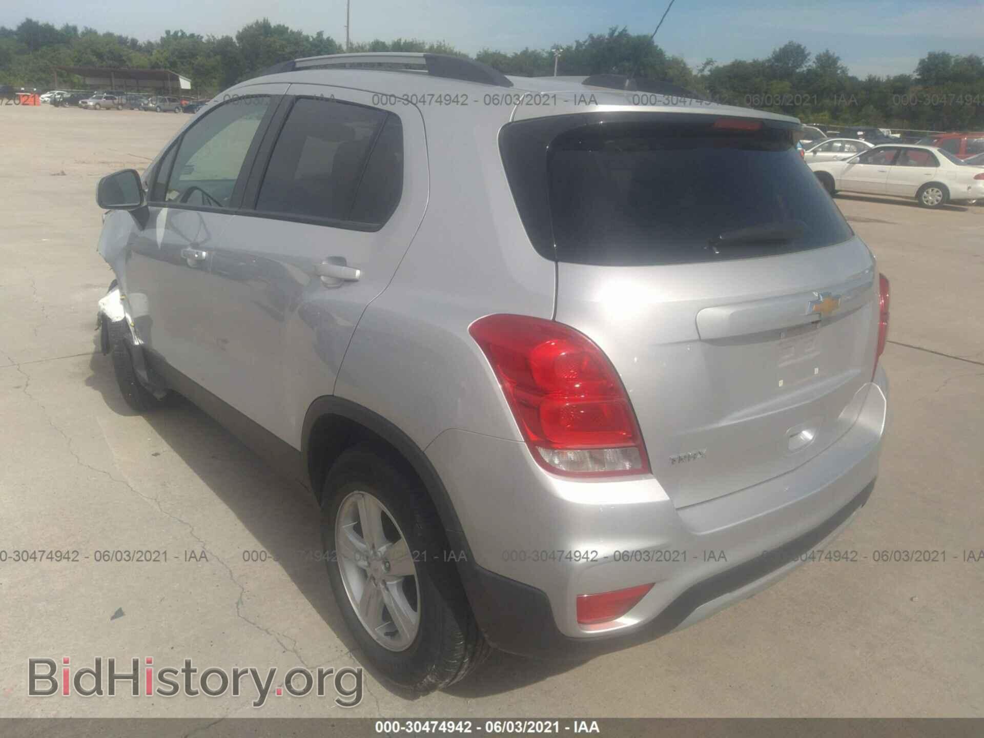 2021 CHEVROLET TRAX - VIN: KL7CJLSB2MB329705 - Фото 3