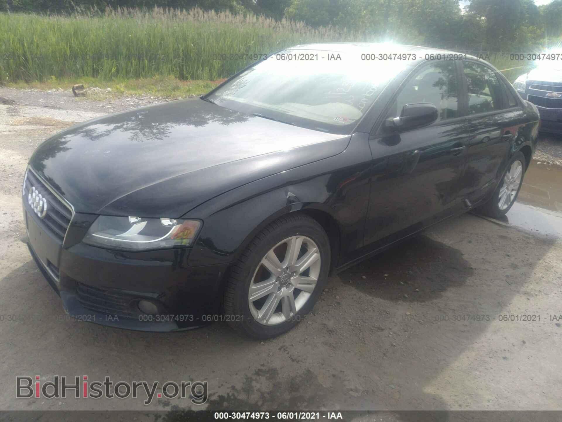 2011 AUDI A4 - VIN: WAUAFAFL8BN038587 - Фото 2