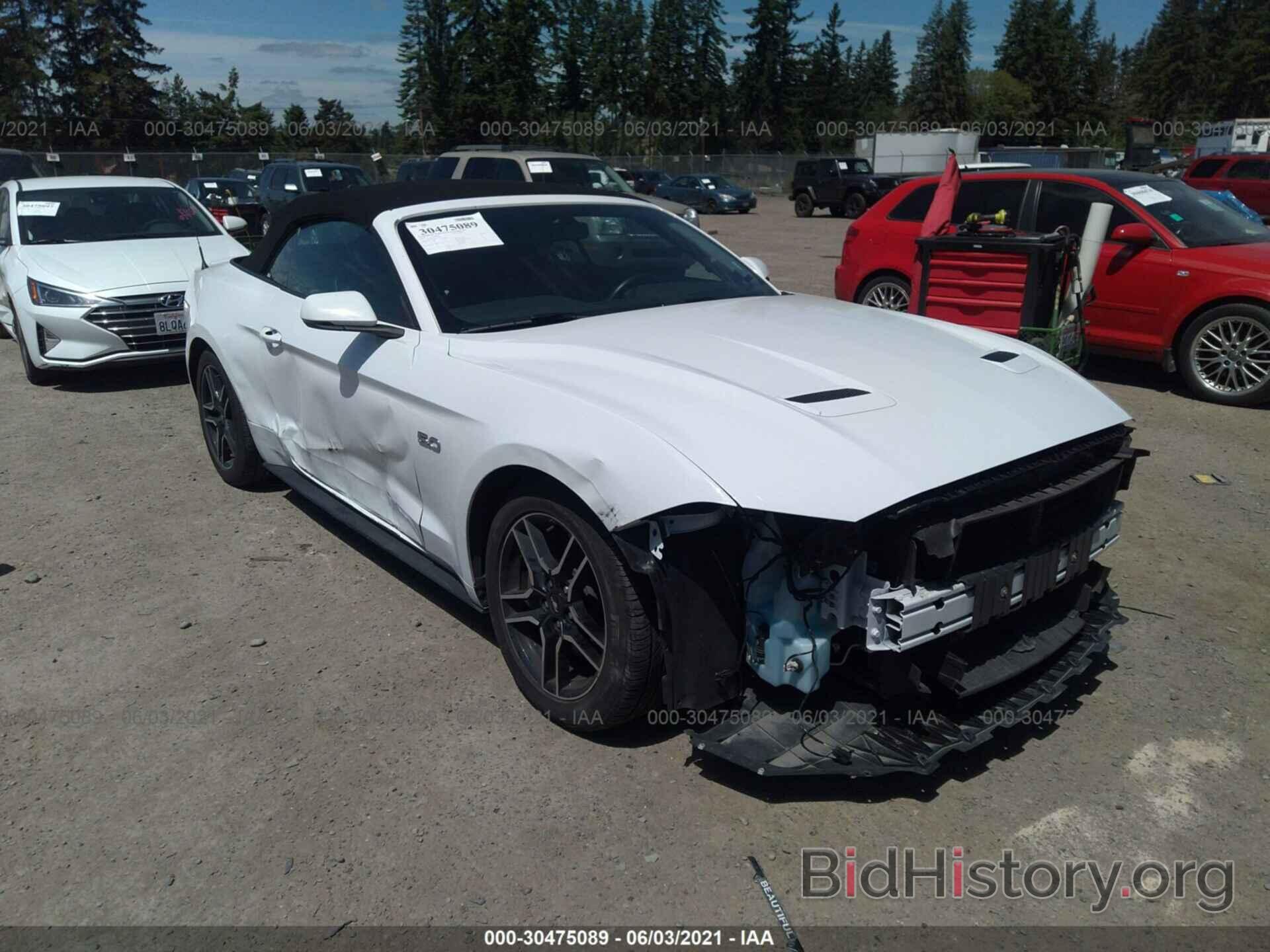 Photo 1FATP8FF9L5112036 - FORD MUSTANG 2020