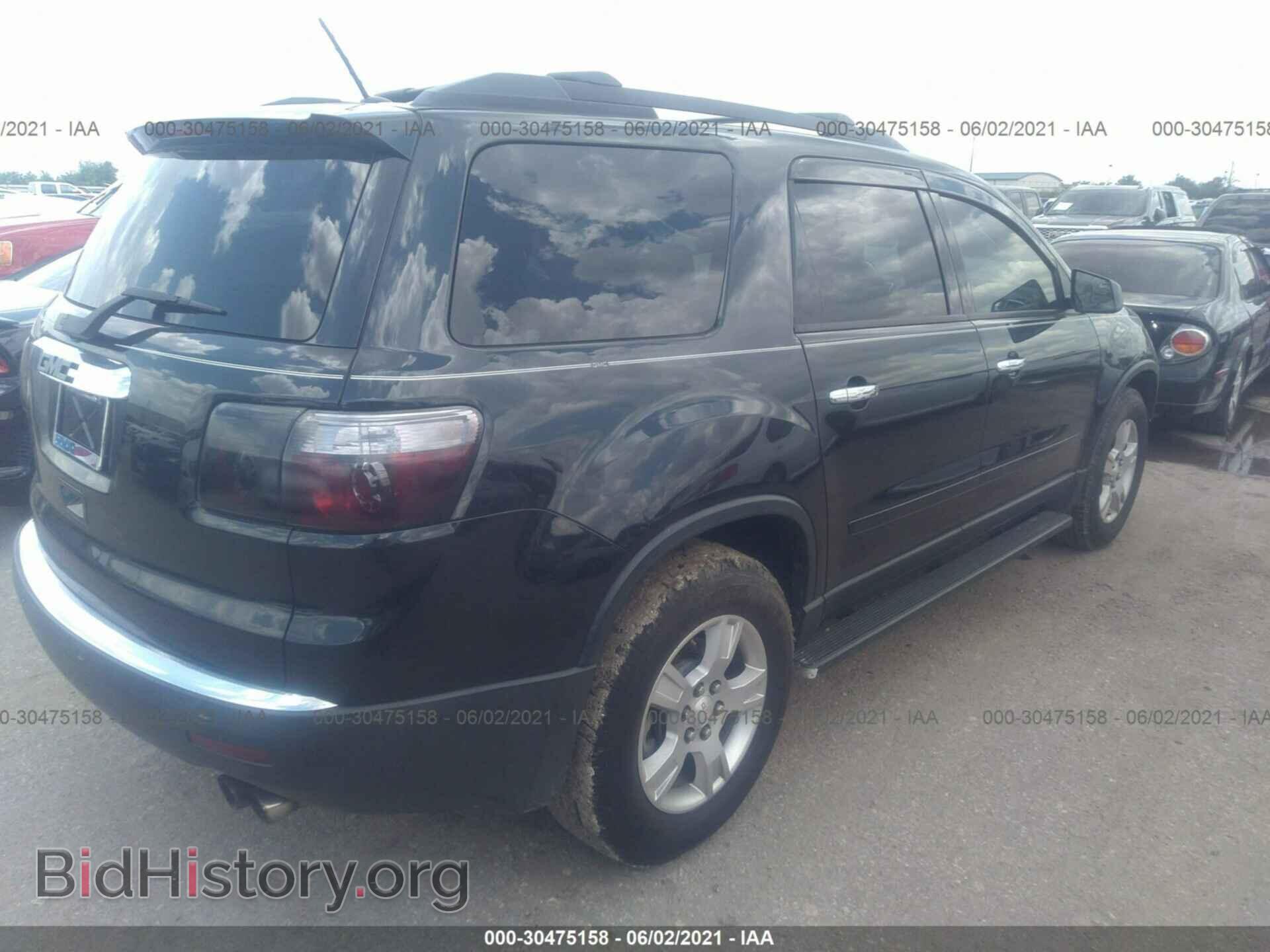 2010 GMC ACADIA - VIN: 1GKLRLED7AJ246348 - Фото 4