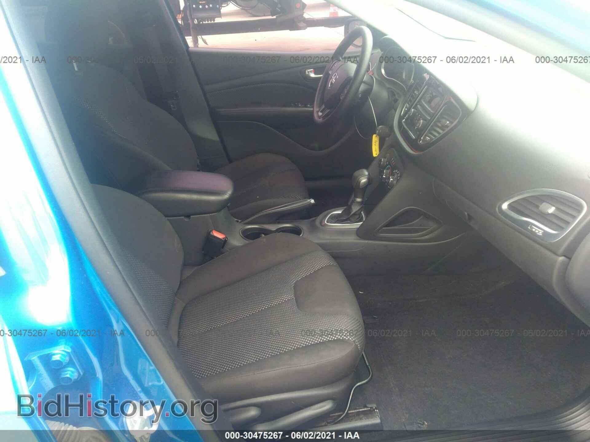 2016 DODGE DART - VIN: 1C3CDFAA9GD531135 - Фото 5
