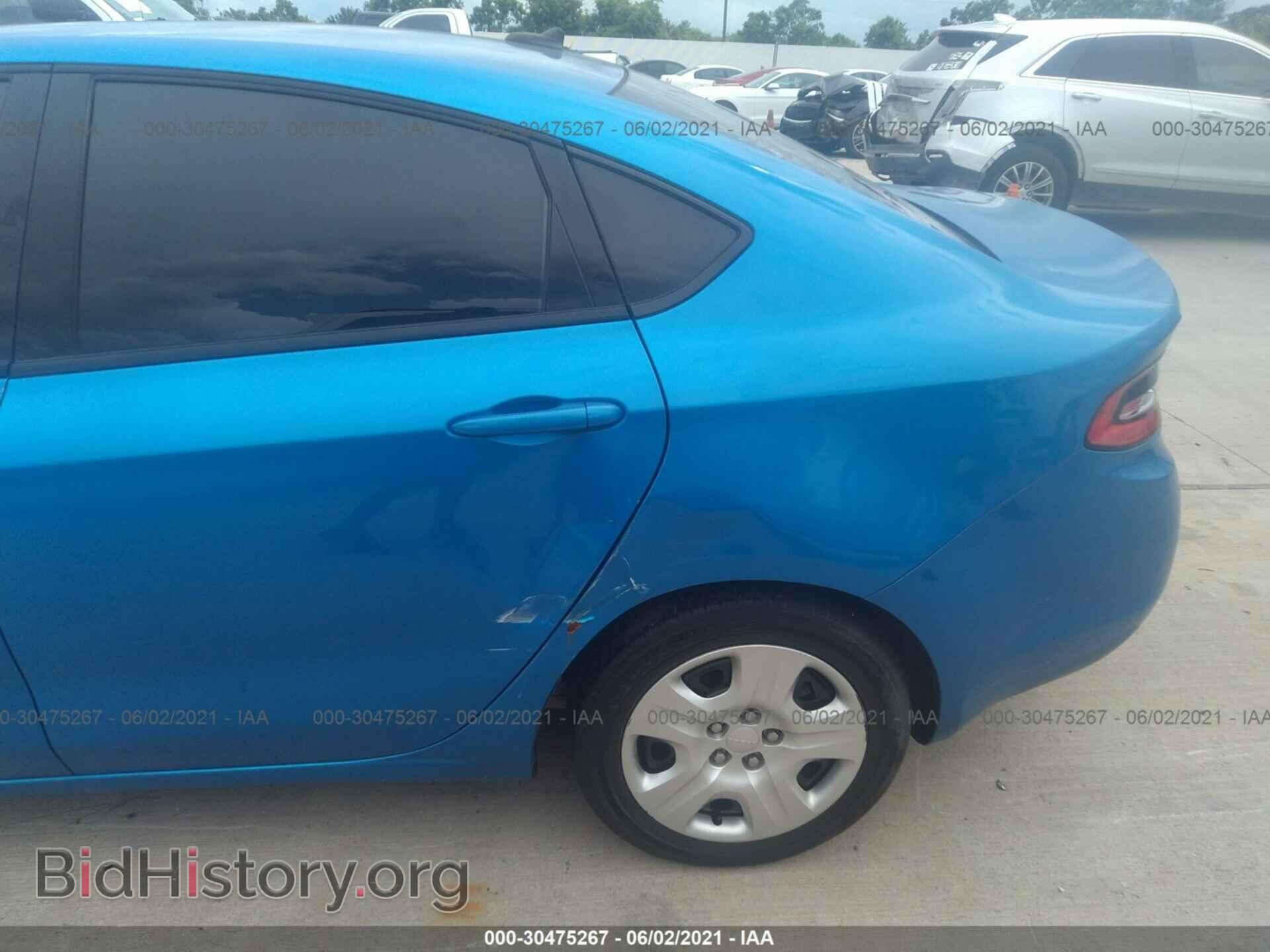 2016 DODGE DART - VIN: 1C3CDFAA9GD531135 - Фото 6