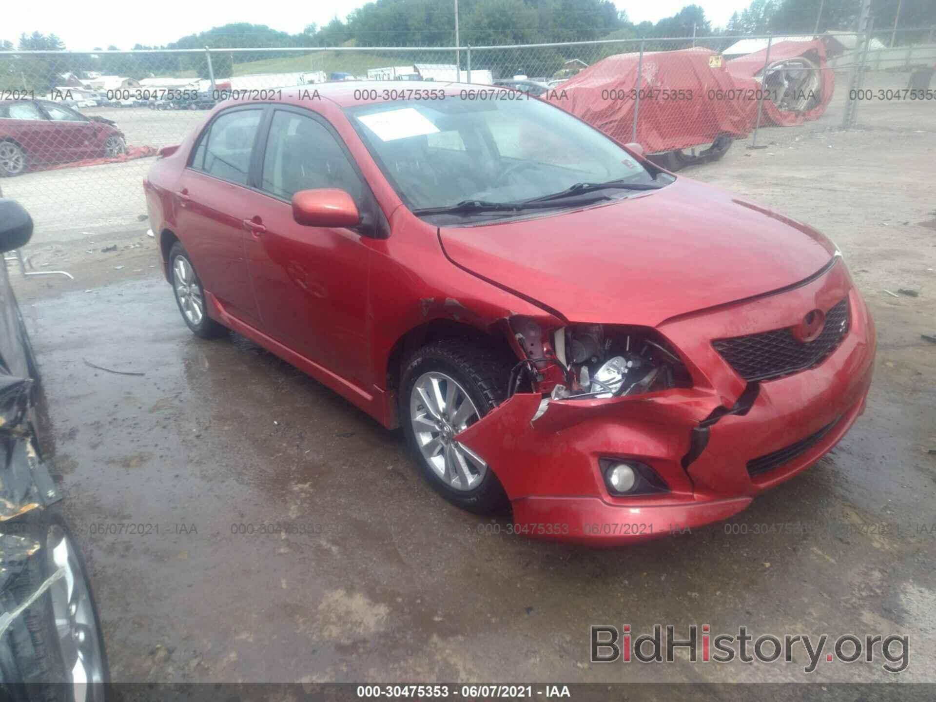 Photo 2T1BU40E79C057976 - TOYOTA COROLLA 2009