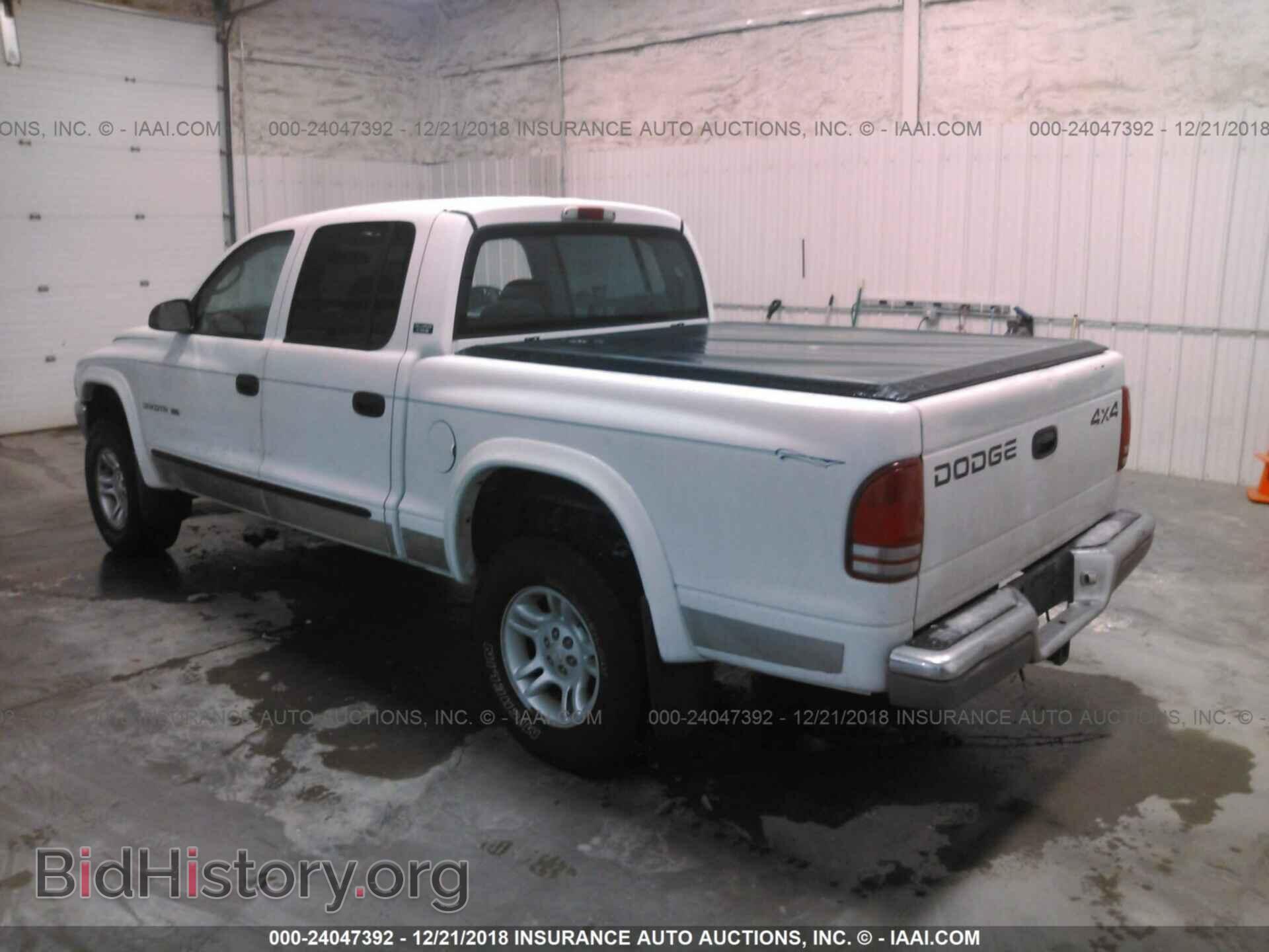 2001 DODGE DAKOTA - VIN: 1B7HG2AXX1S202775 - Фото 3