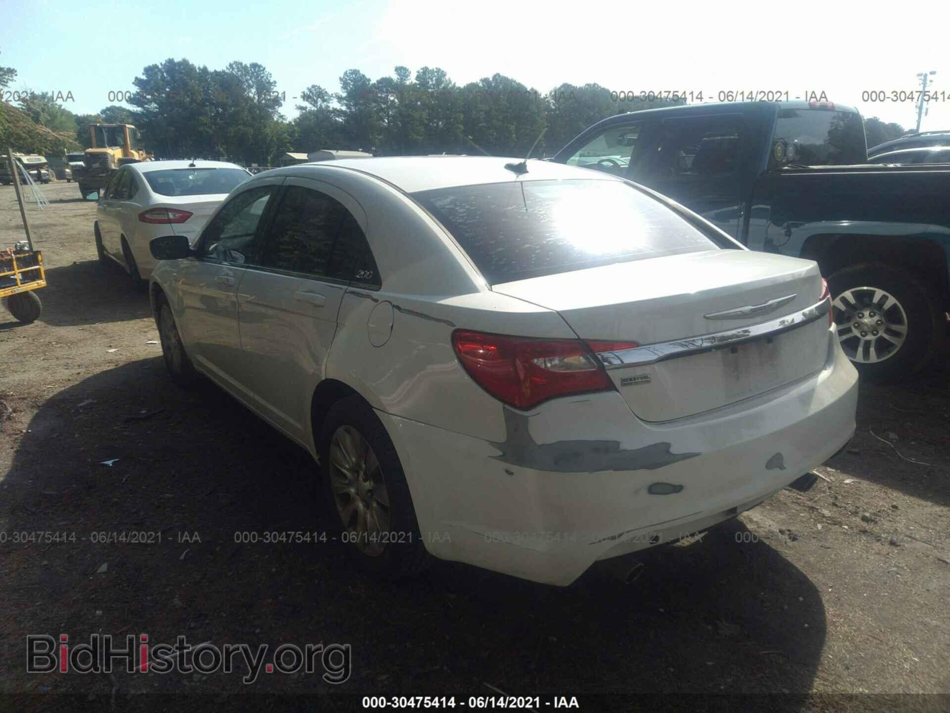 2013 CHRYSLER 200 - VIN: 1C3CCBAG0DN627340 - Photo 3