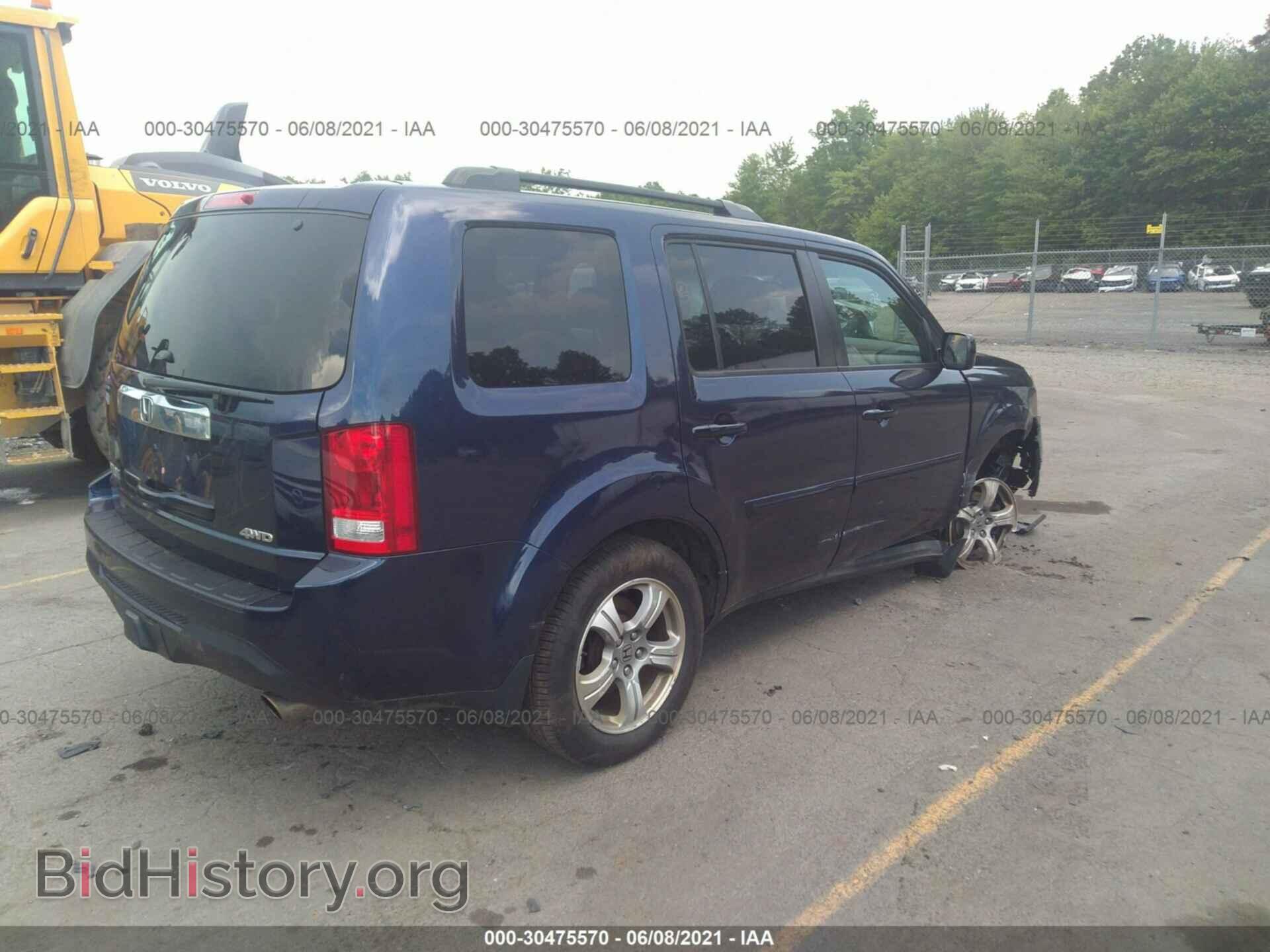 2013 HONDA PILOT - VIN: 5FNYF4H54DB079222 - Фото 4