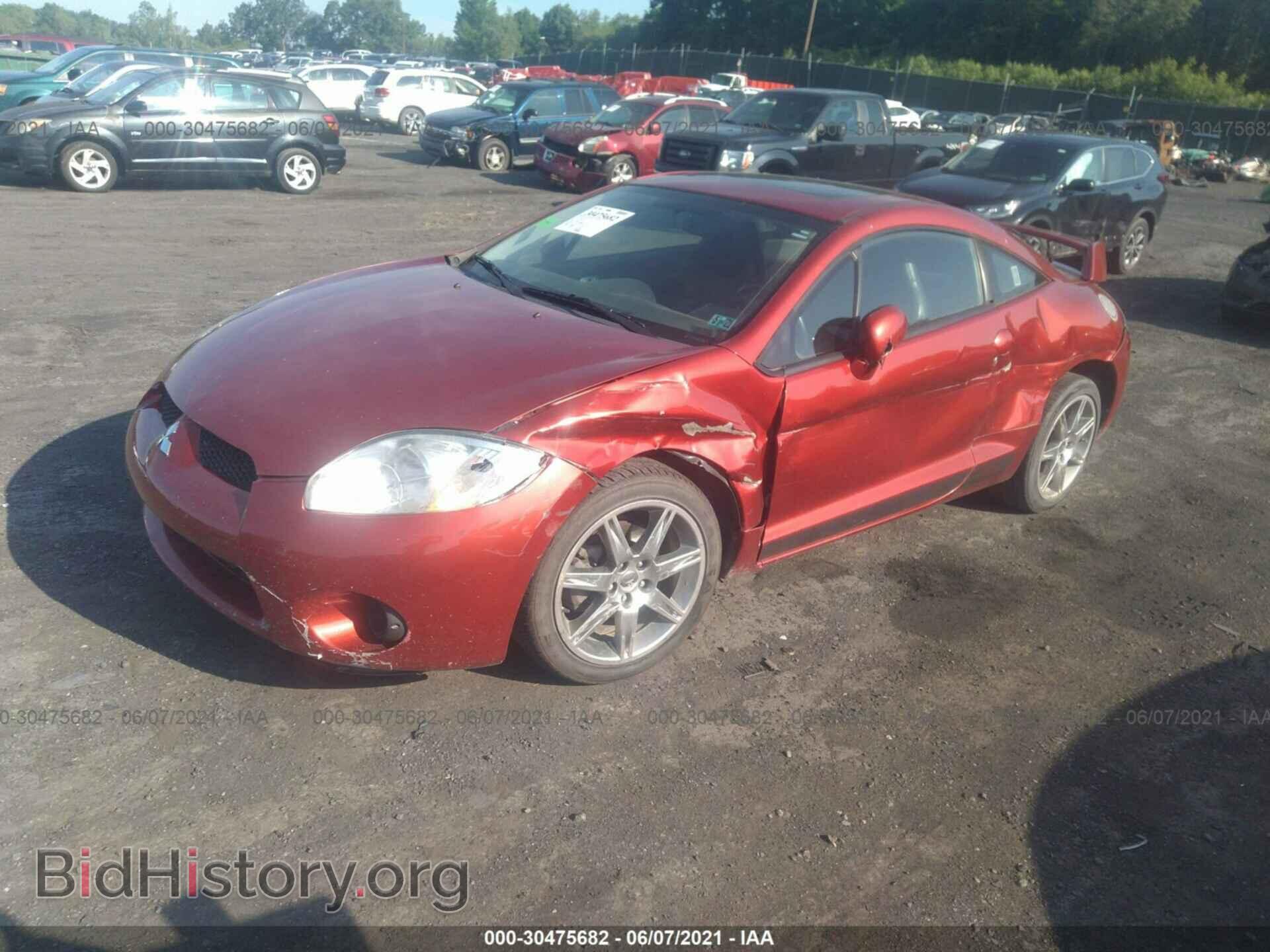 2008 MITSUBISHI ECLIPSE - VIN: 4A3AK64F98E035681 - Фото 2