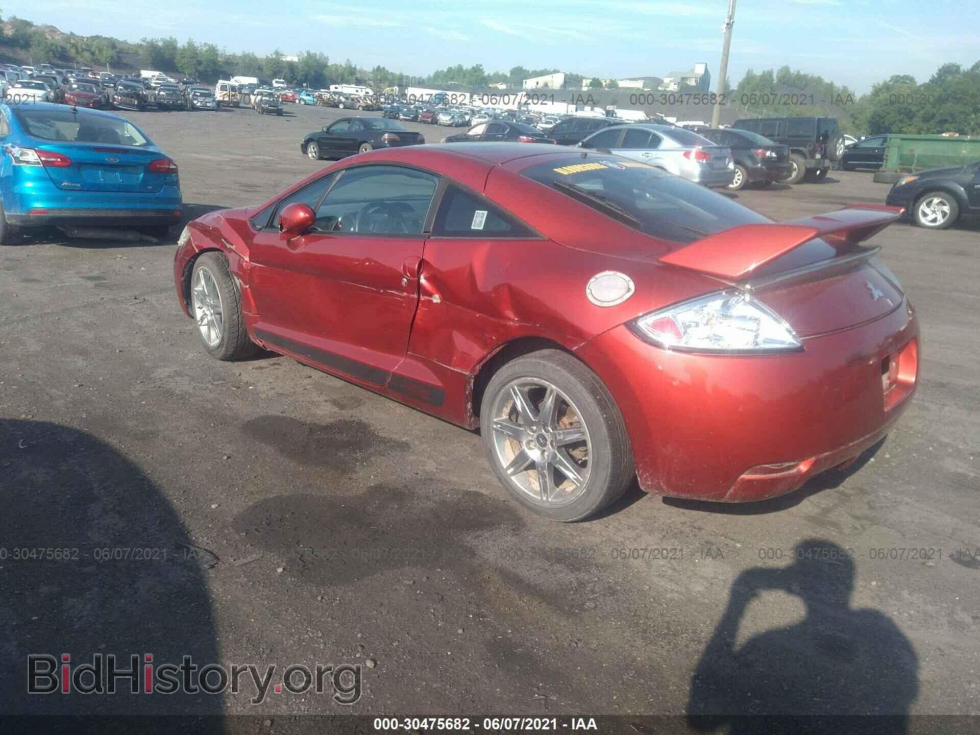 2008 MITSUBISHI ECLIPSE - VIN: 4A3AK64F98E035681 - Фото 3