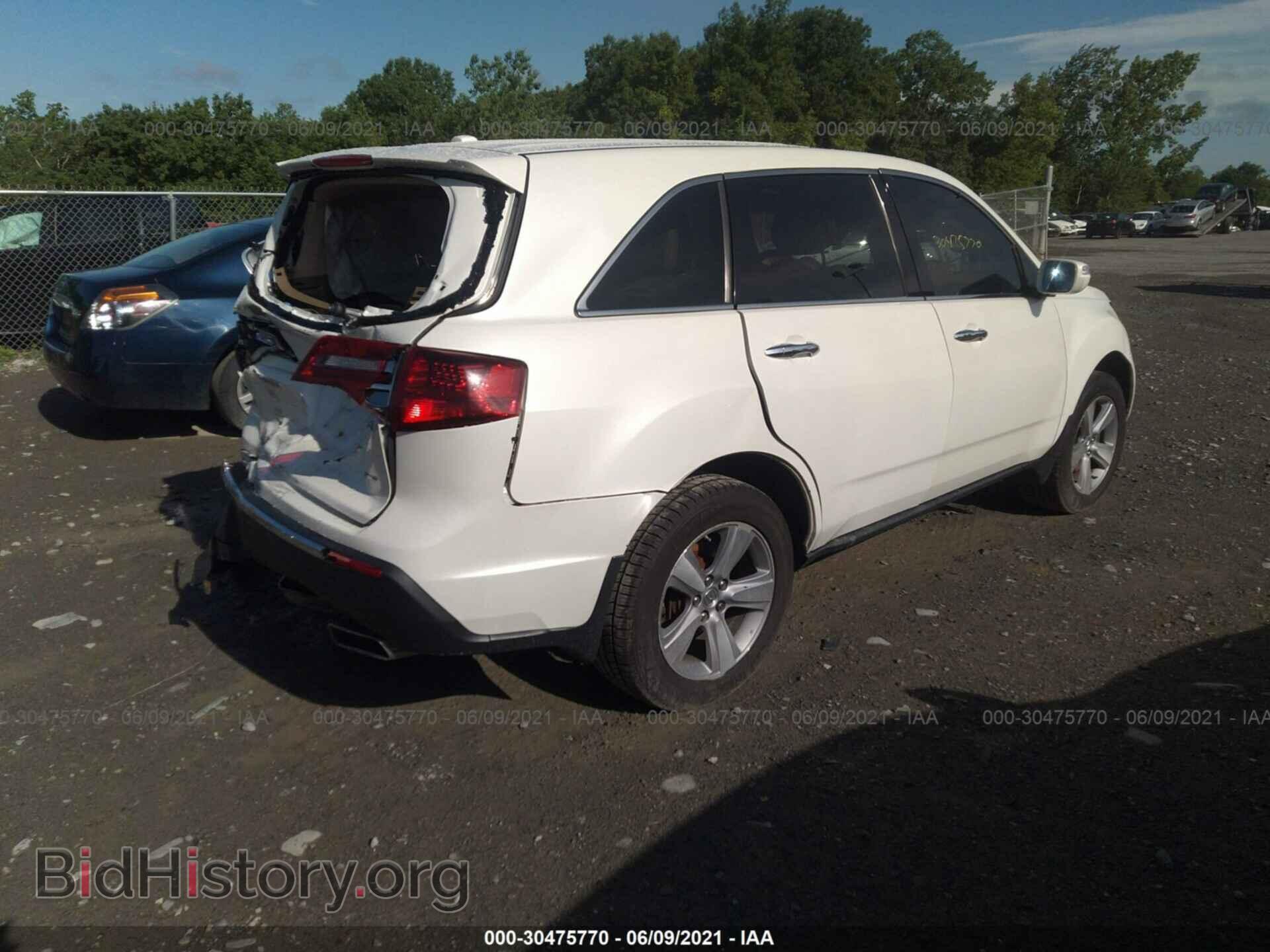 2012 ACURA MDX - VIN: 2HNYD2H26CH523686 - Фото 4