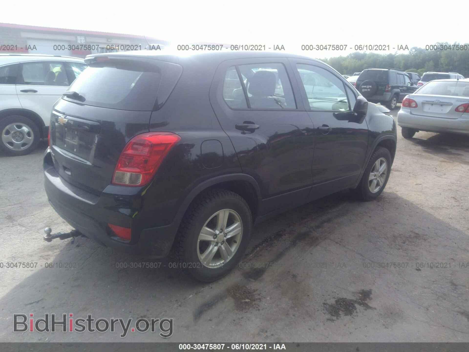 2017 CHEVROLET TRAX - VIN: 3GNCJNSB9HL289231 - Фото 4